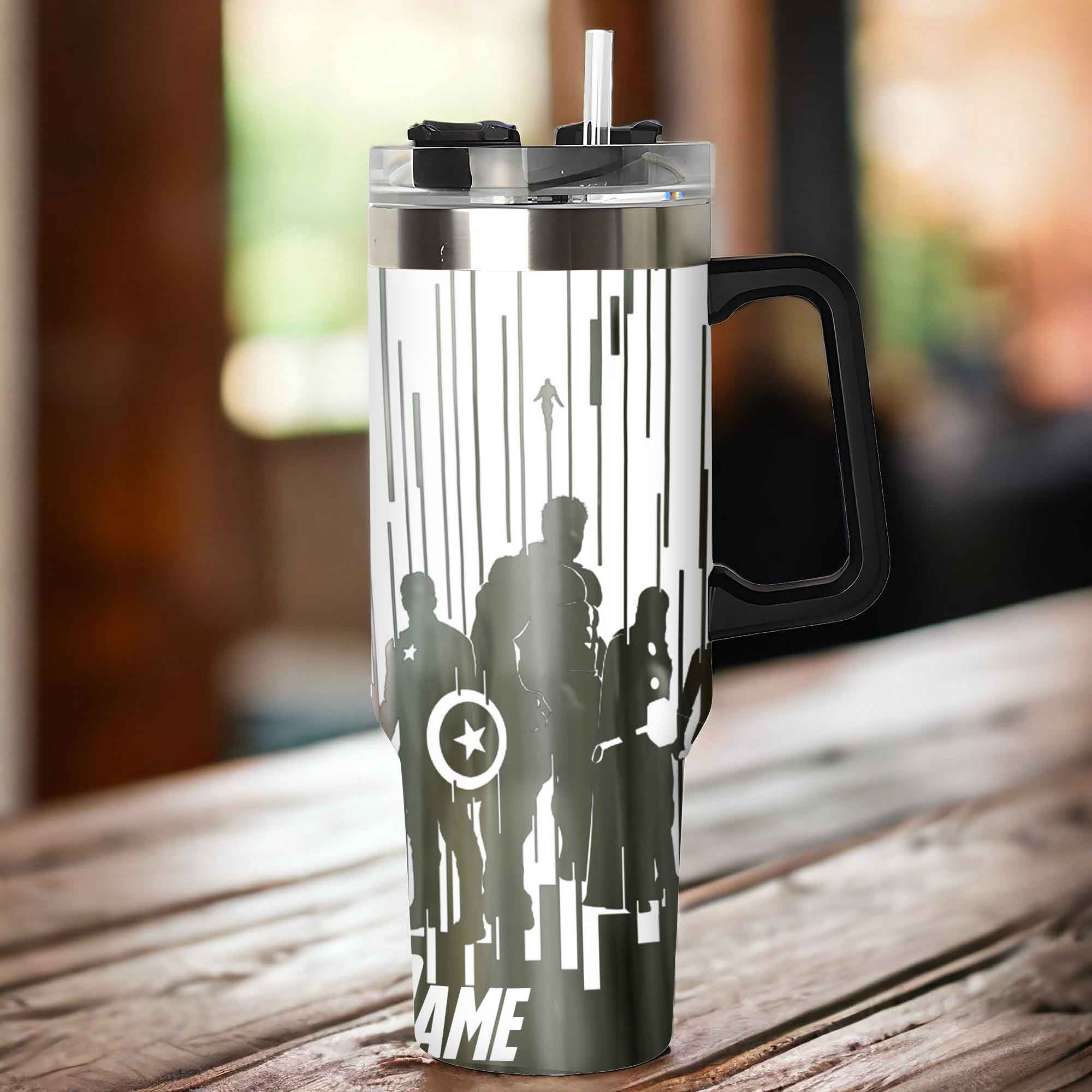 Marvel avengers Movies Custom Stanley Cup 40 oz 30 oz Tumbler With Handle