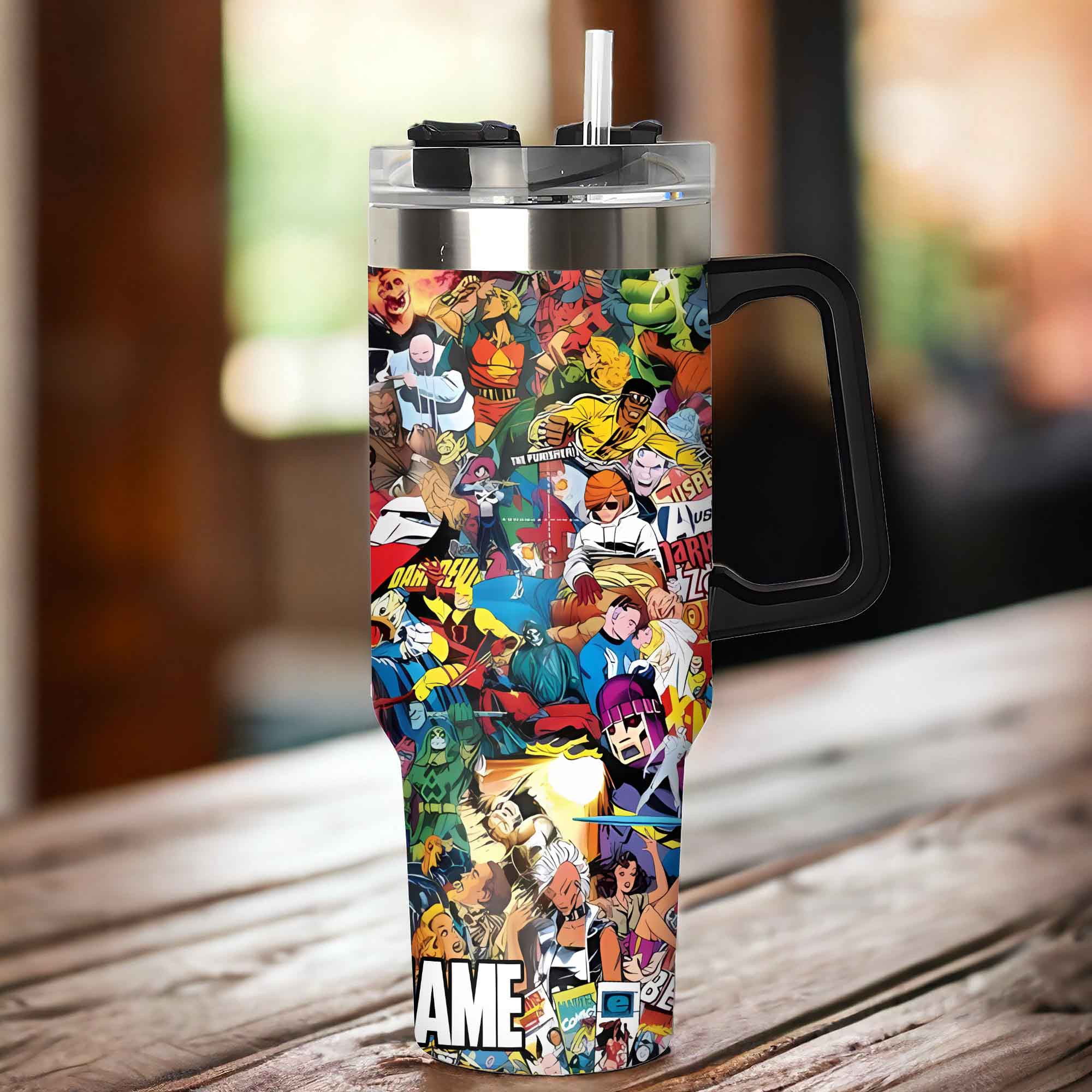 Marvel Comics Movies Custom Stanley Cup 40 oz 30 oz Tumbler With Handle