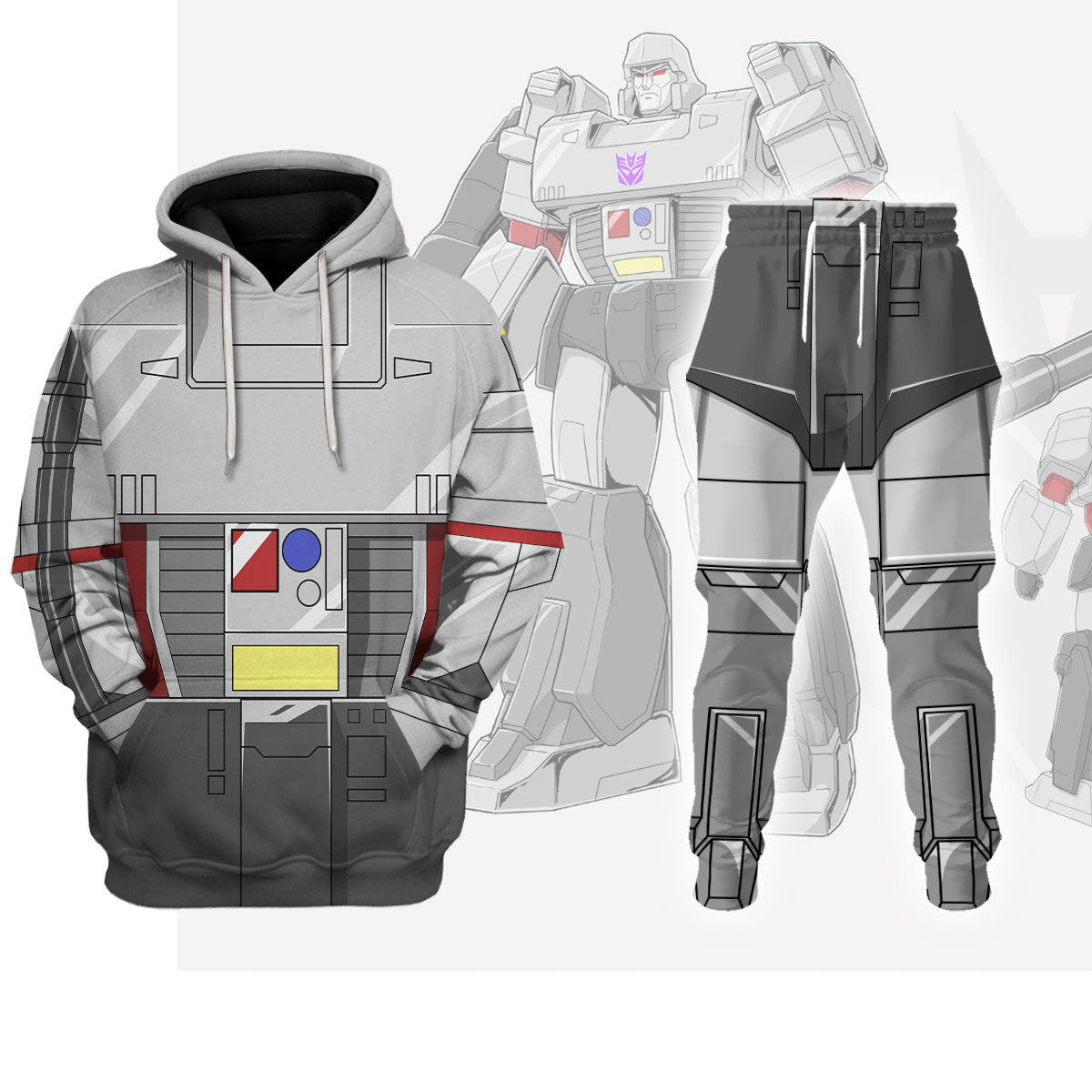 Megatron Costume Cosplay Hoodie Tracksuit - Stormmerch Exclusive