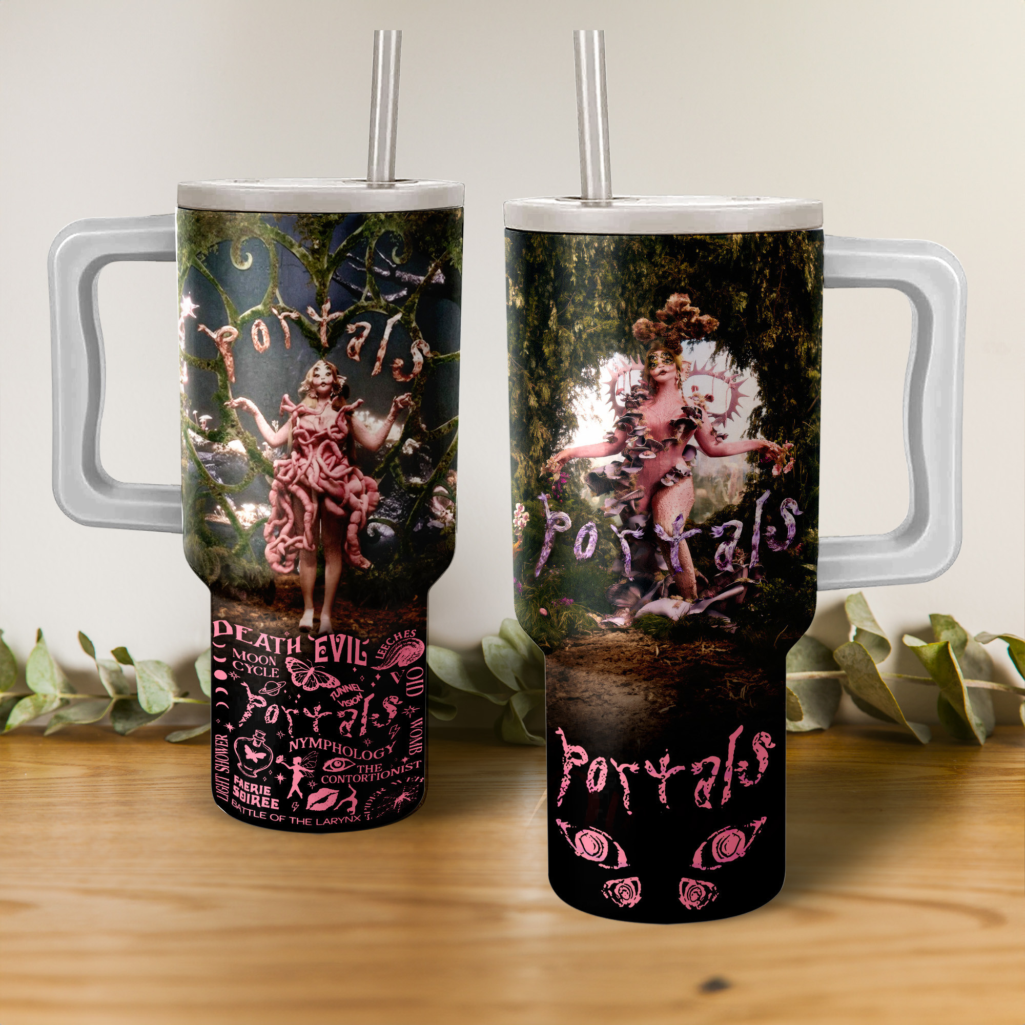 Melanie Martinez Portals Music Custom Stanley Cup 40 oz 30 oz Tumbler With Handle