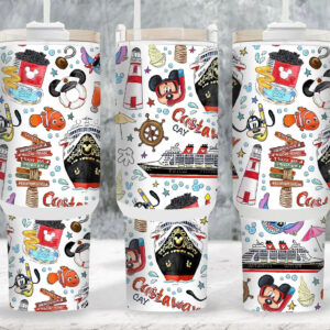 Mickey Mouse Cartoon Custom Stanley Cup 40 oz 30 oz Tumbler With Handle