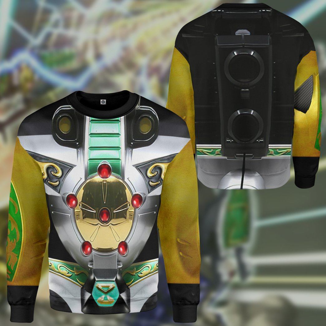 Mighty Morphin Power Rangers Dragonzord Costume Hoodie Sweatshirt T-Shirt Sweatpants Tracksuit - Stormmerch Exclusive