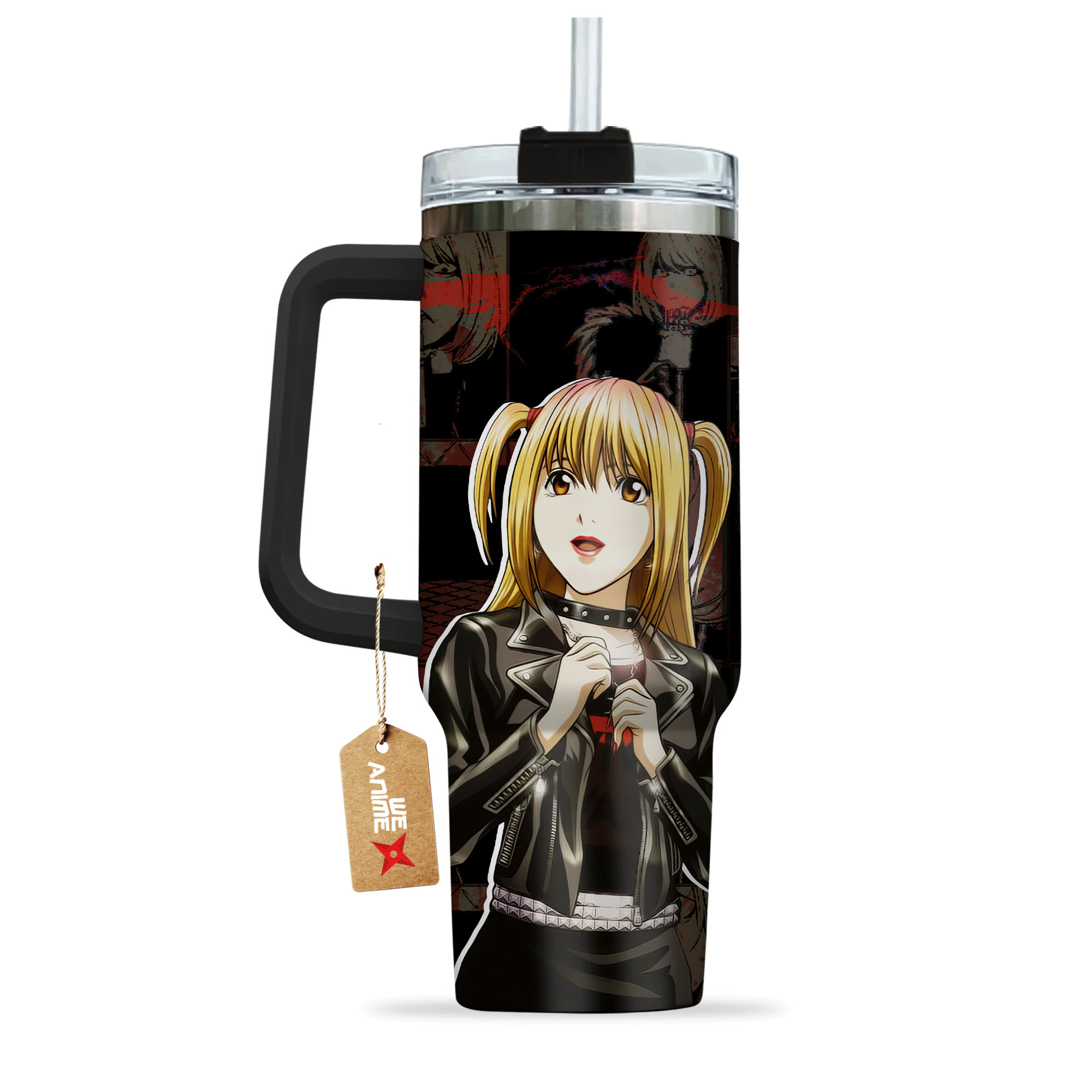 Misa Amane Death Note Anime Custom Stanley Cup 40 oz 30 oz Tumbler With Handle
