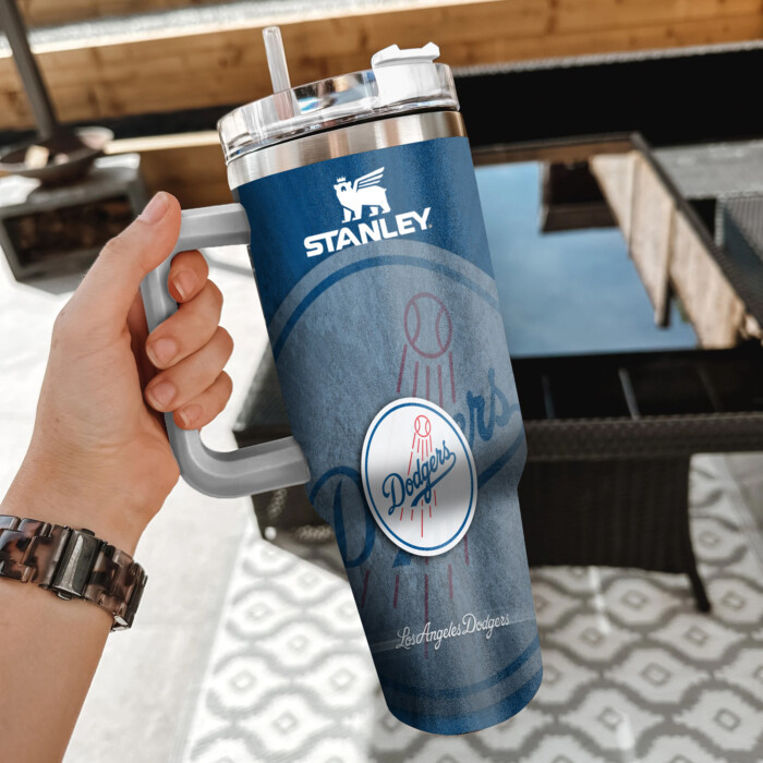 MLB Los Angeles Dodgers Custom Stanley Cup 40 oz 30 oz Tumbler With Handle