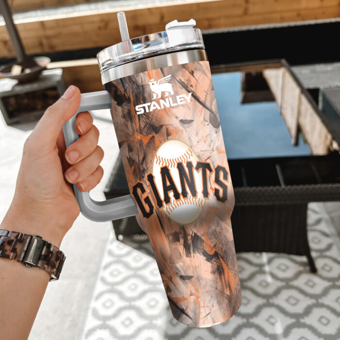 MLB San Francisco Giants Custom Stanley Cup 40 oz 30 oz Tumbler With Handle