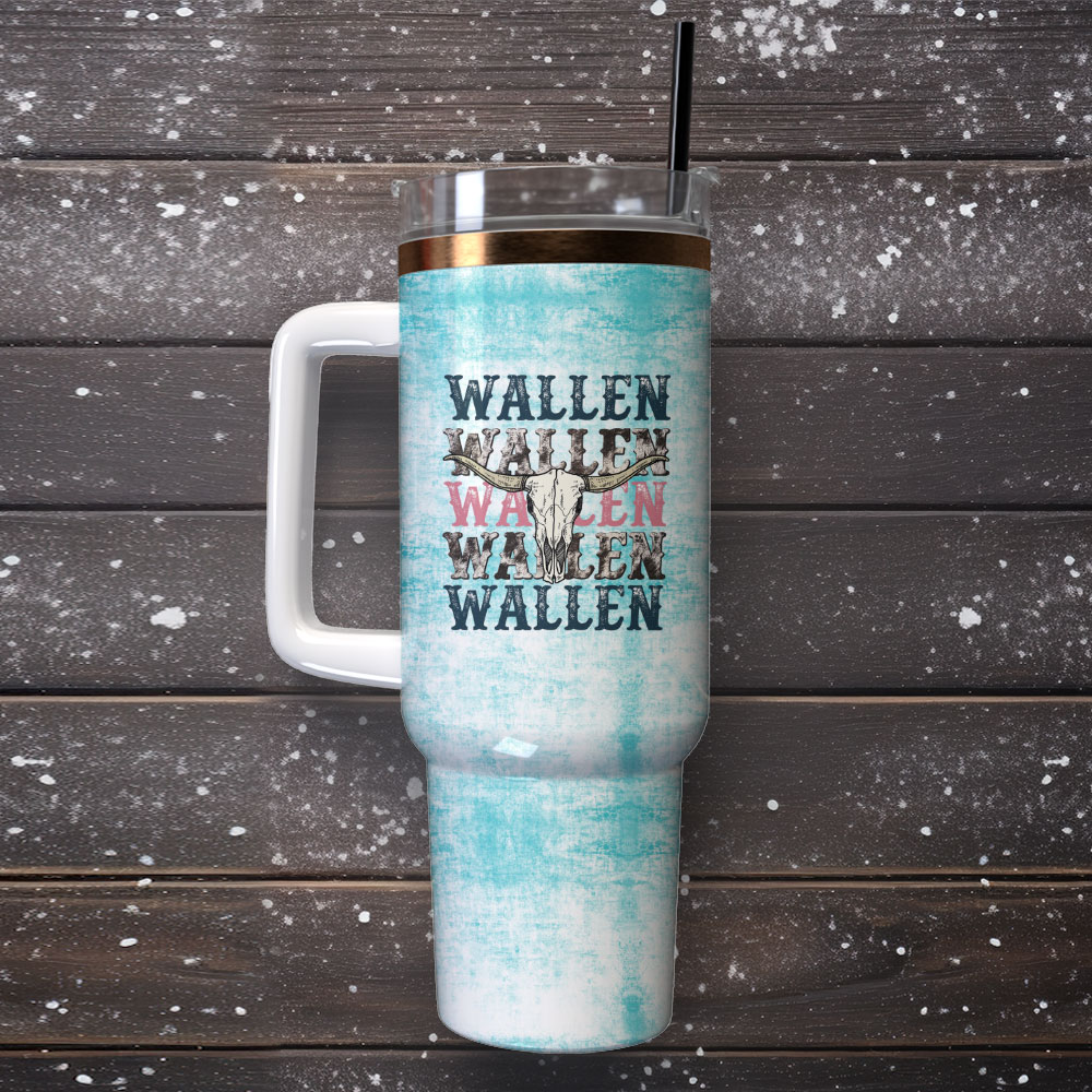 Morgan Wallen Music Custom Stanley Cup 40 oz 30 oz Tumbler With Handle