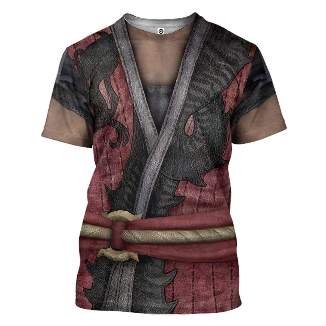 Mortal Kombat Liu Kang Costume Hoodie Sweatshirt T-Shirt Sweatpants Tracksuit - Stormmerch Exclusive