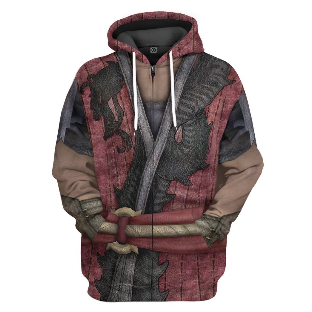 Mortal Kombat Liu Kang Costume Hoodie Sweatshirt T-Shirt Sweatpants Tracksuit - Stormmerch Exclusive