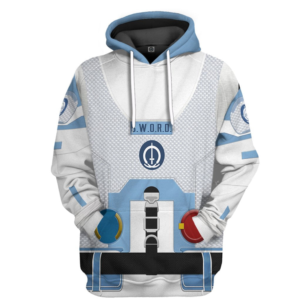 Mrvl SWORD Space Suit Costume Hoodie Sweatshirt T-Shirt Sweatpants Tracksuit - Stormmerch Exclusive