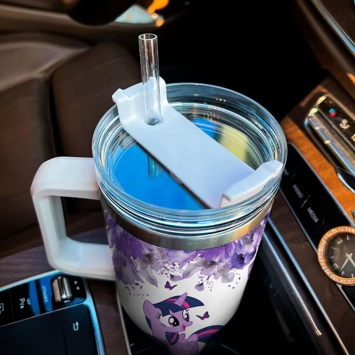 My Little Pony Cartoon Custom Stanley Cup 40 oz 30 oz Tumbler With Handle