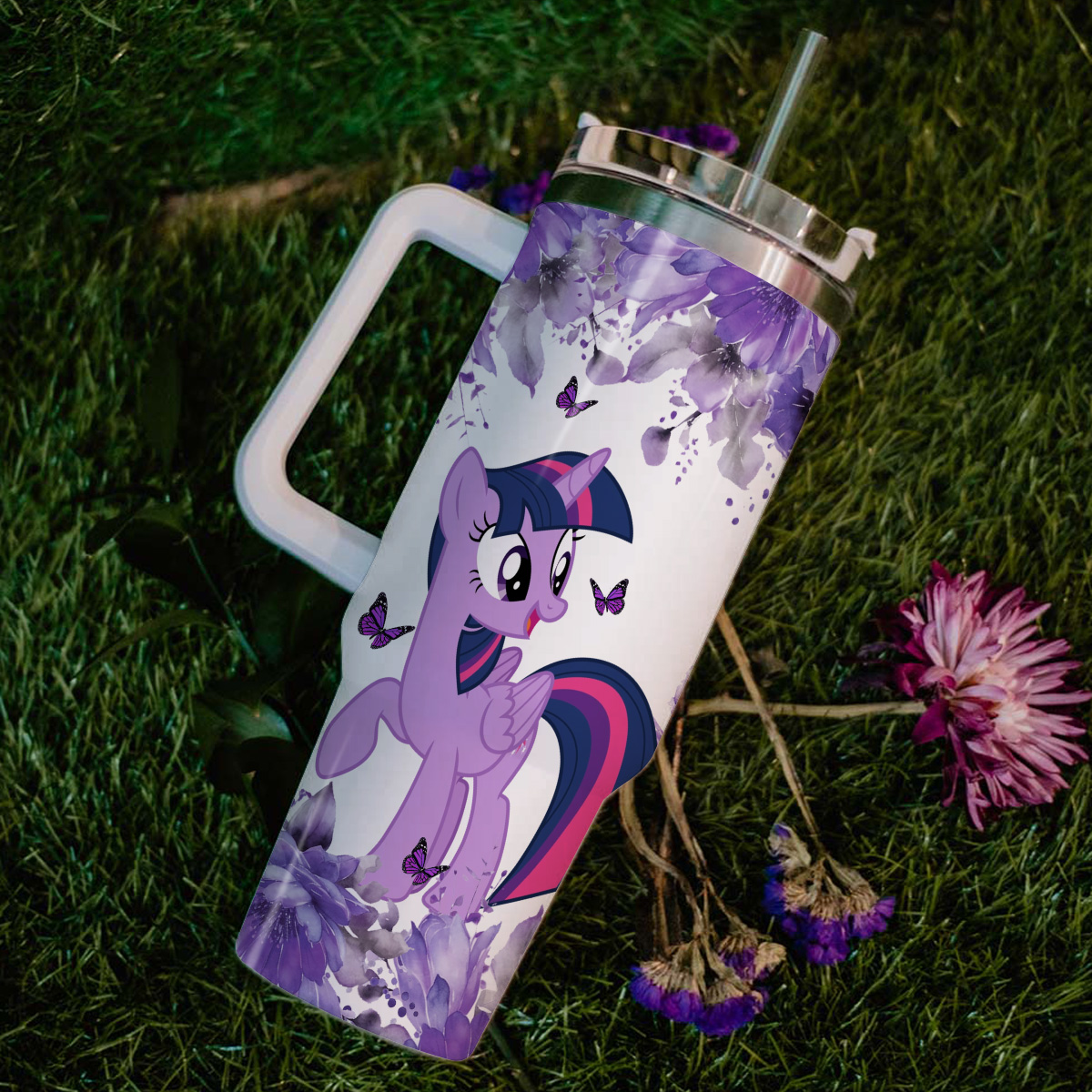 My Little Pony Cartoon Custom Stanley Cup 40 oz 30 oz Tumbler With Handle