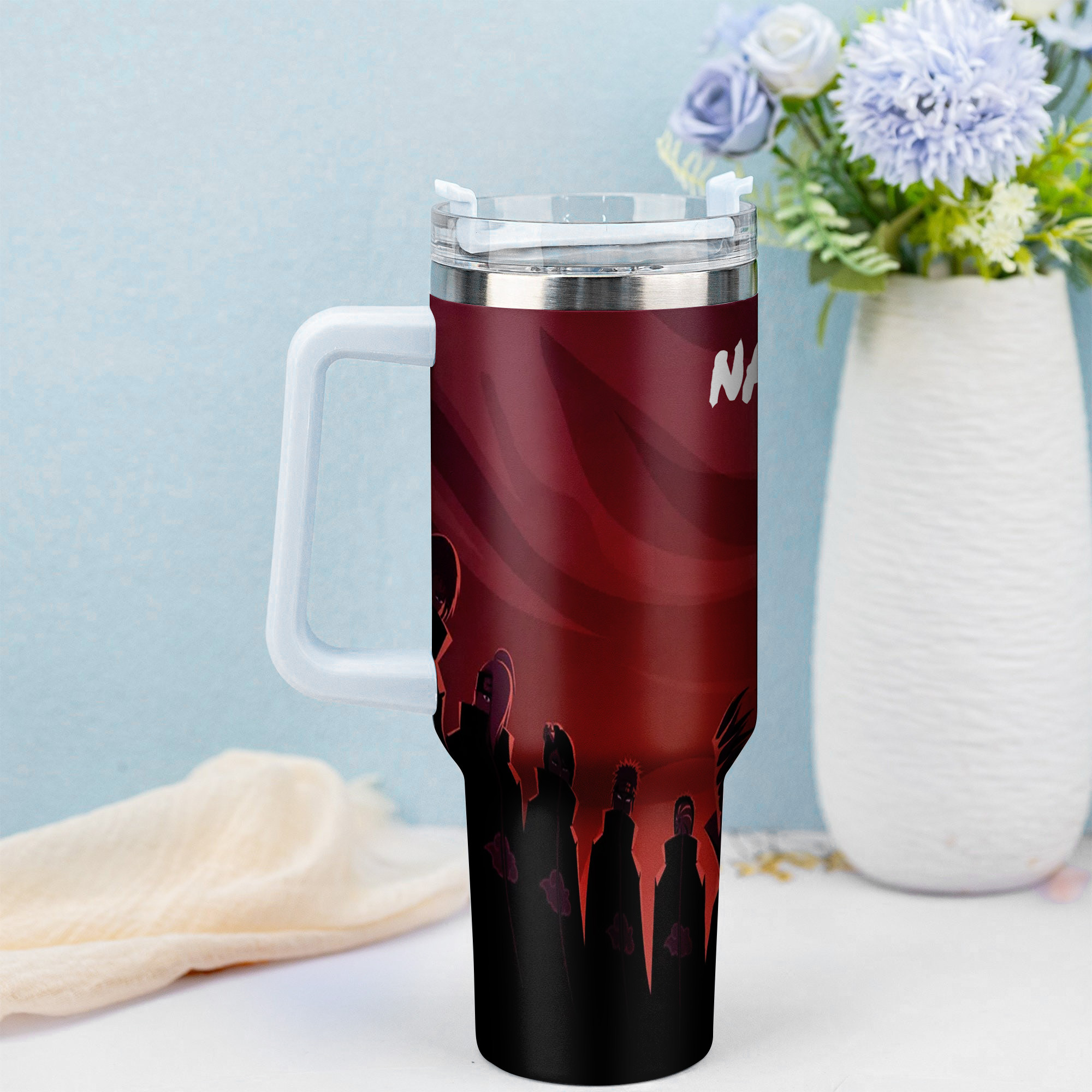 Naruto Anime Custom Stanley Cup 40 oz 30 oz Tumbler With Handle