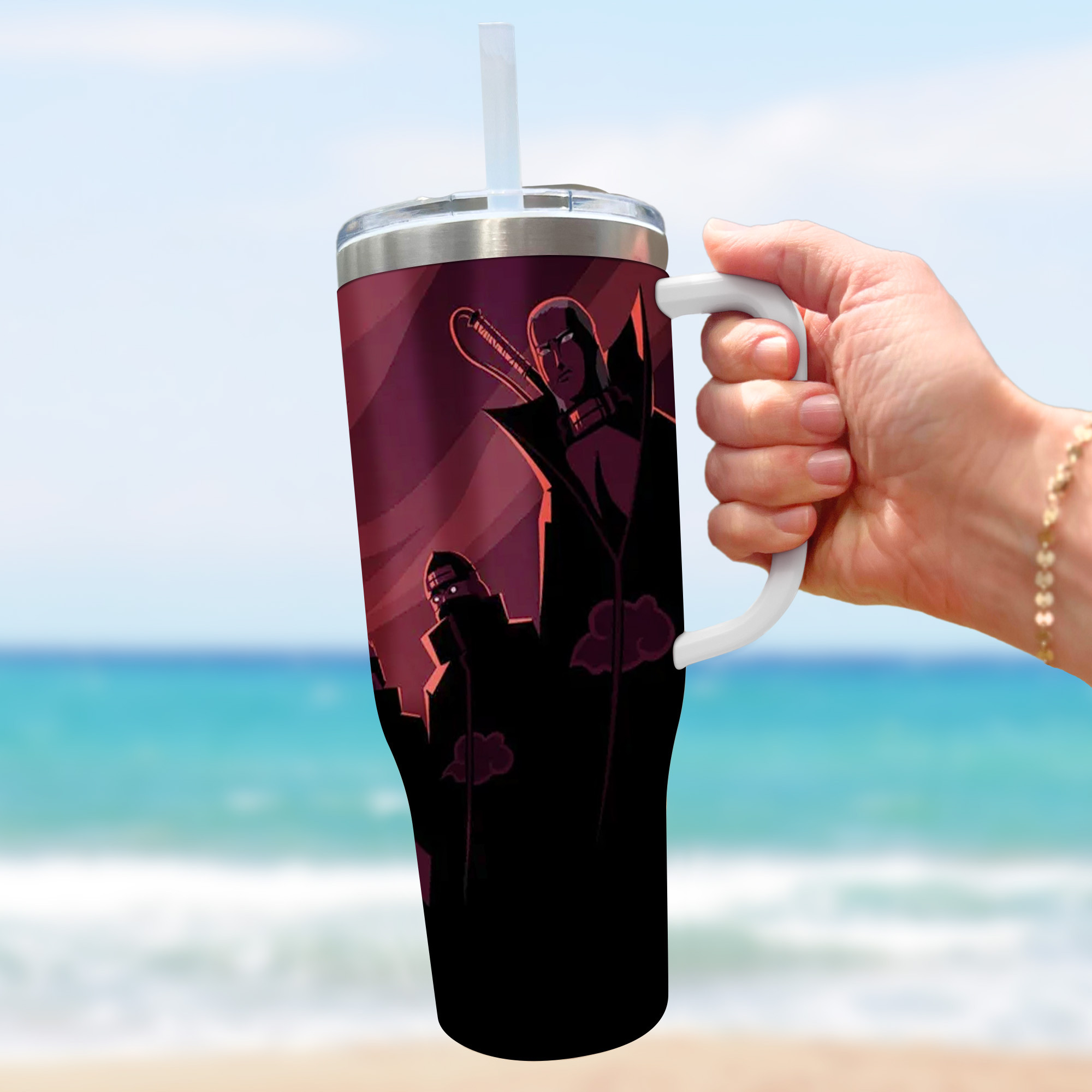 Naruto Anime Custom Stanley Cup 40 oz 30 oz Tumbler With Handle