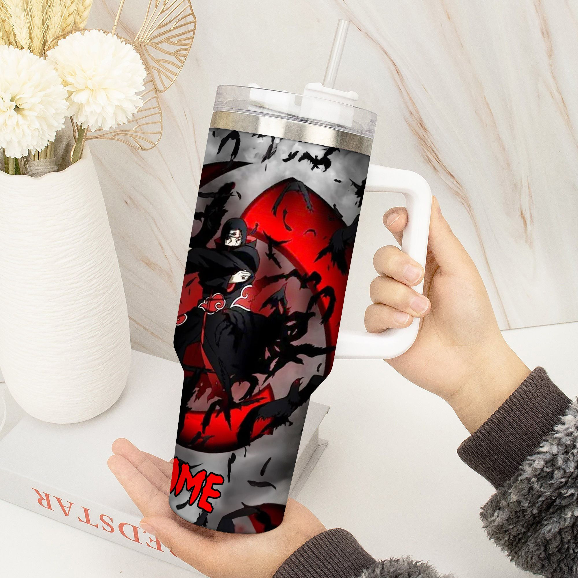 Naruto Anime Custom Stanley Cup 40 oz 30 oz Tumbler With Handle