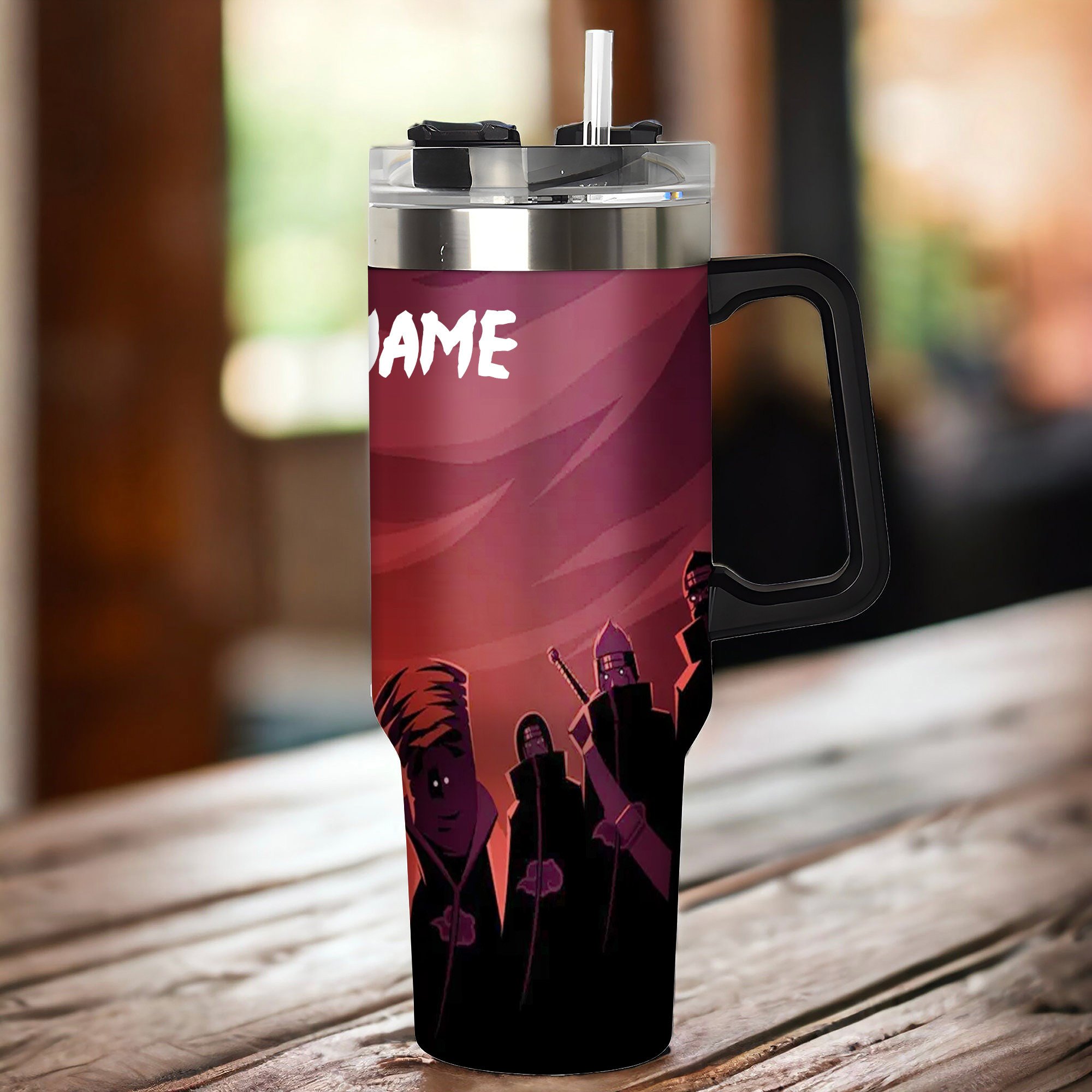 Naruto Anime Custom Stanley Cup 40 oz 30 oz Tumbler With Handle
