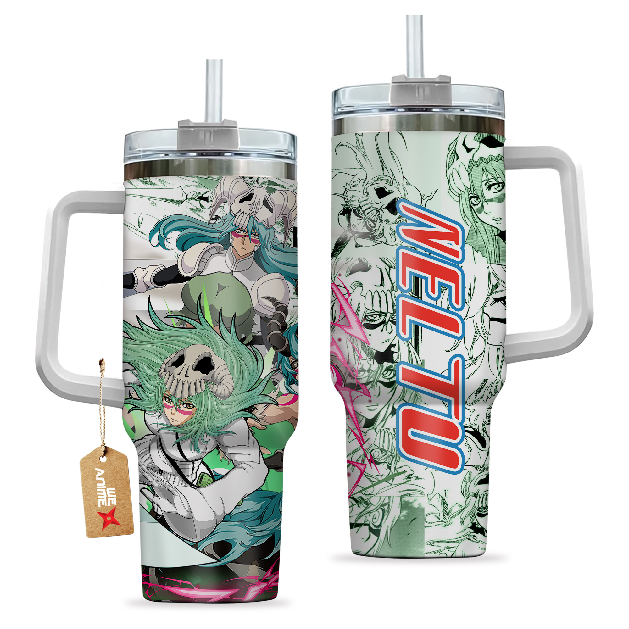 Nel Tu Bleach Anime Custom Stanley Cup 40 oz 30 oz Tumbler With Handle