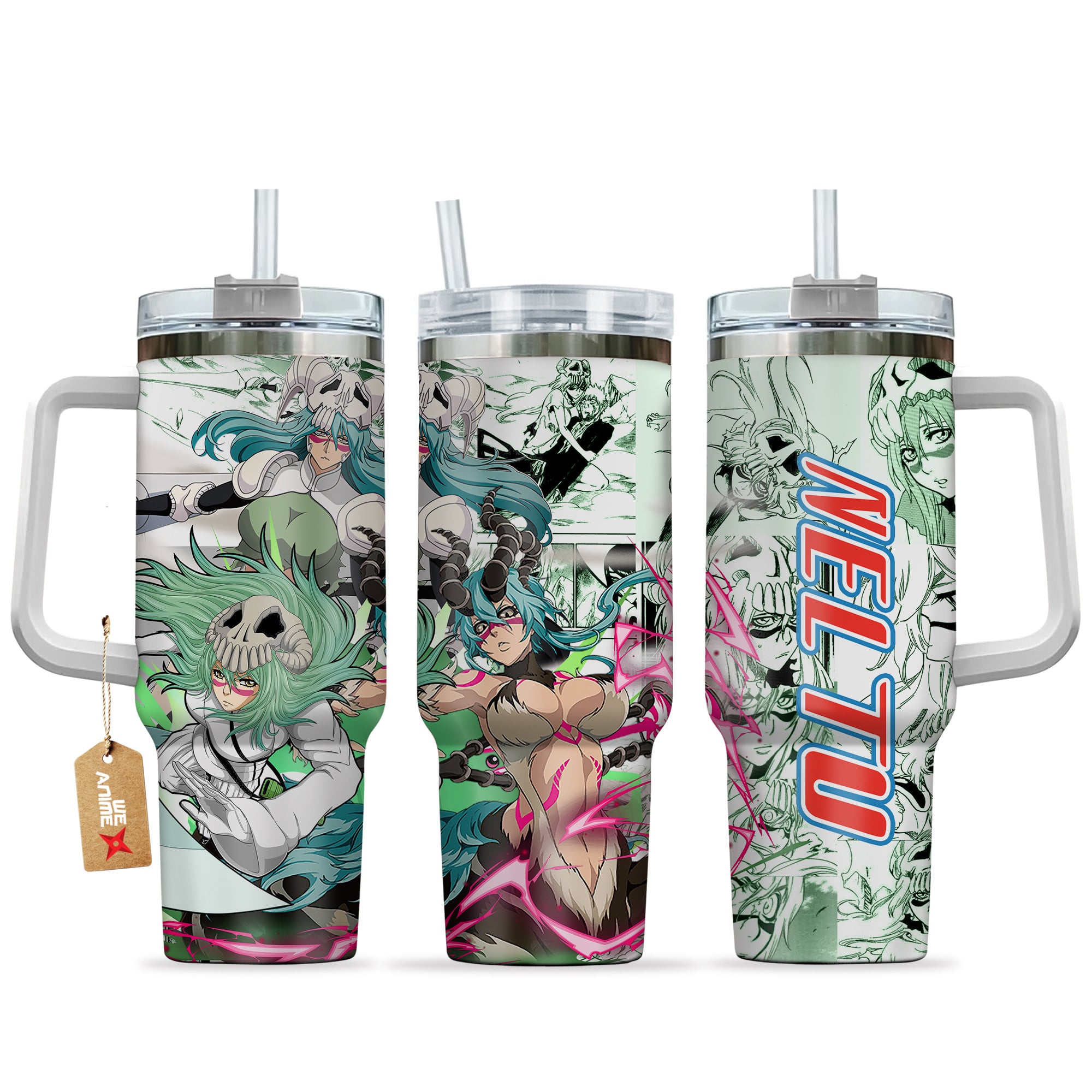 Nel Tu Bleach Anime Custom Stanley Cup 40 oz 30 oz Tumbler With Handle
