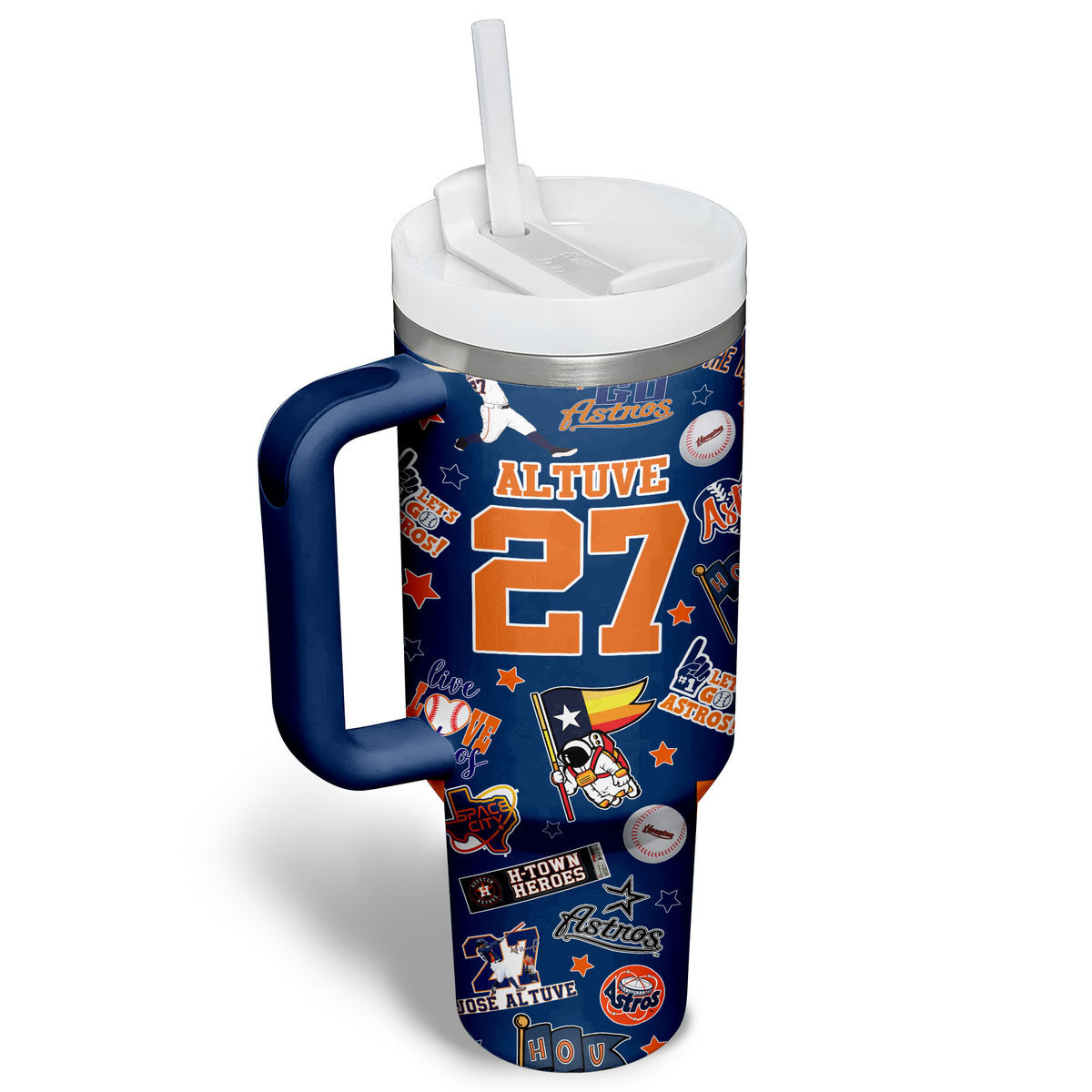 New York Mets MLB Custom Stanley Cup 40 oz 30 oz Tumbler With Handle