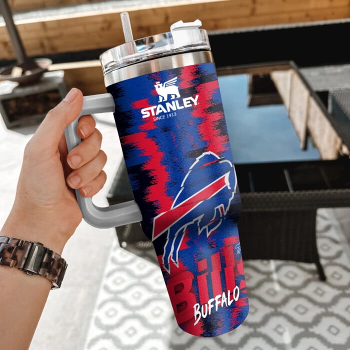 NFL Buffalo Bills Custom Stanley Cup 40 oz 30 oz Tumbler With Handle