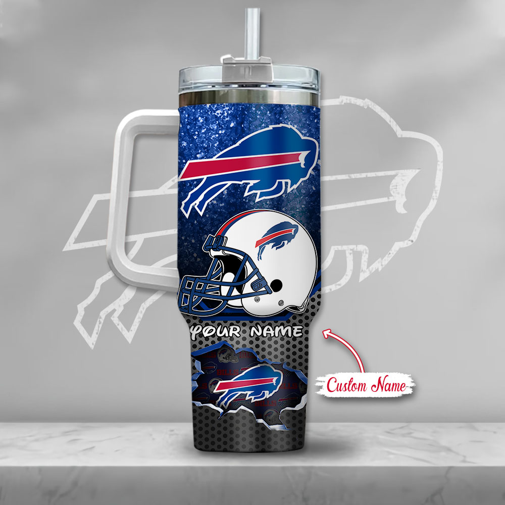 NFL Buffalo Bills Mickey Mouse Custom Stanley Cup 40 oz 30 oz Tumbler With Handle