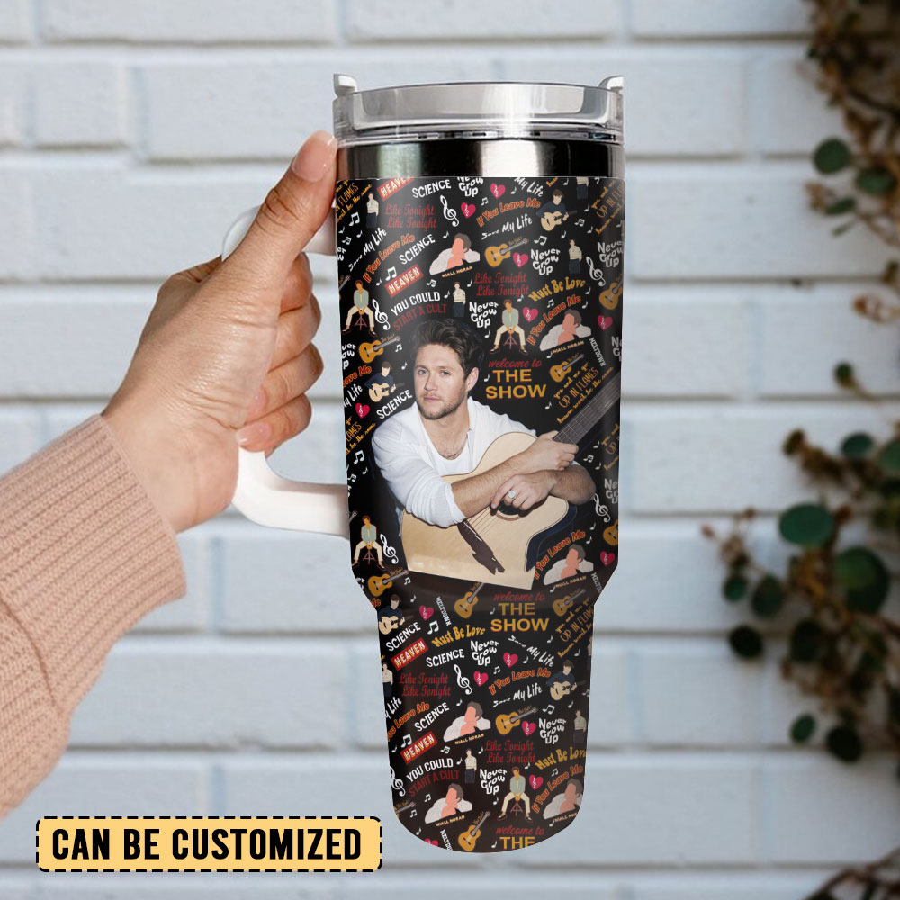 Niall Horan One Direction Band Music Custom Stanley Cup 40 oz 30 oz Tumbler With Handle