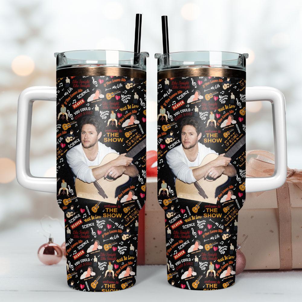 Niall Horan One Direction Band Music Custom Stanley Cup 40 oz 30 oz Tumbler With Handle