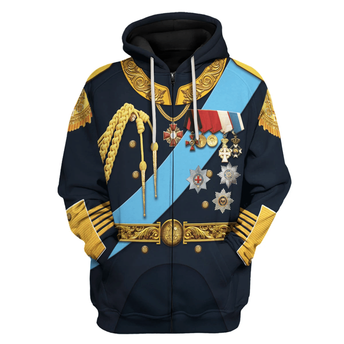 Nicholas II of Russia Costume Hoodie Sweatshirt T-Shirt Sweatpants Tracksuit - Stormmerch Exclusive
