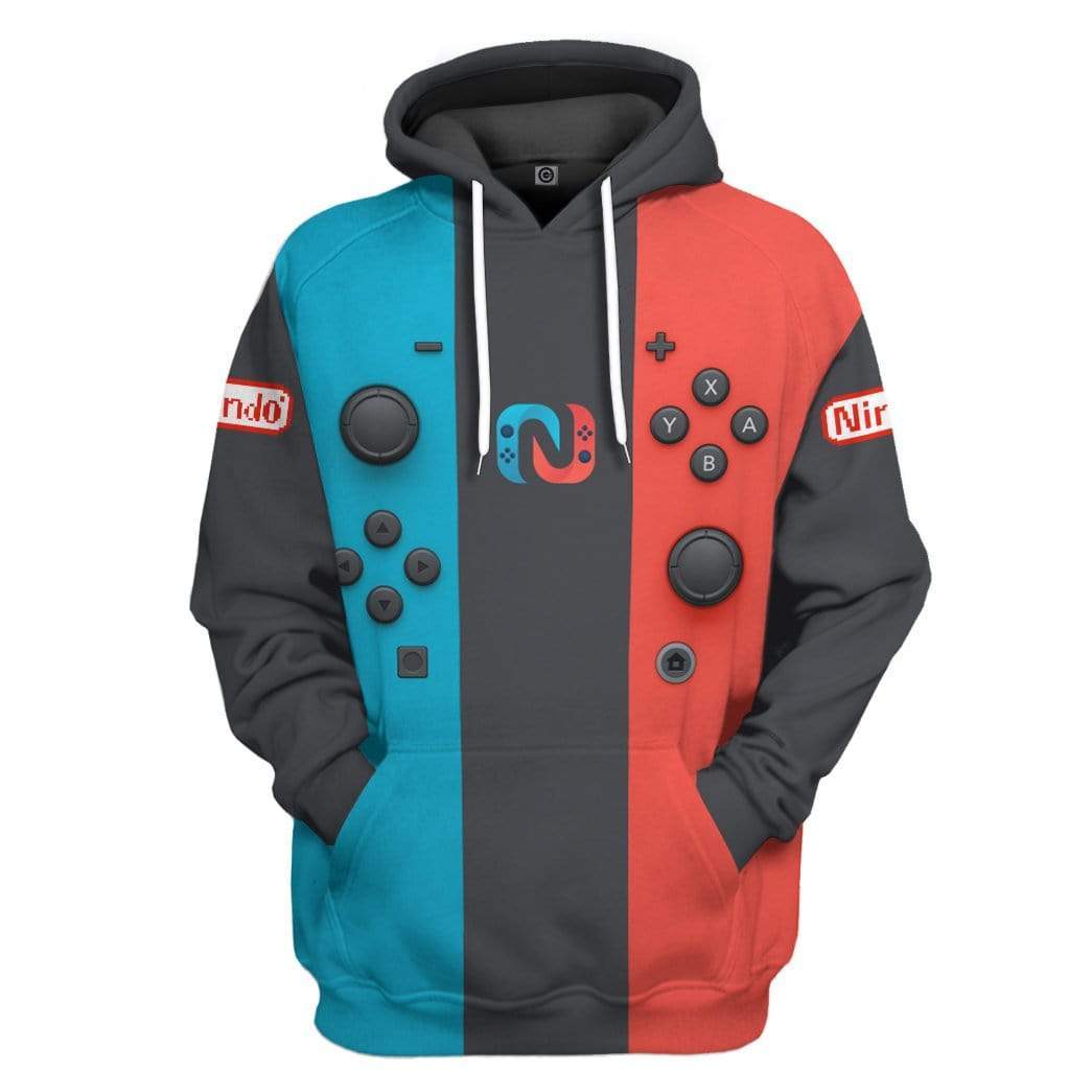 Nintendo Switch Costume Hoodie Sweatshirt T-Shirt Sweatpants Tracksuit - Stormmerch Exclusive