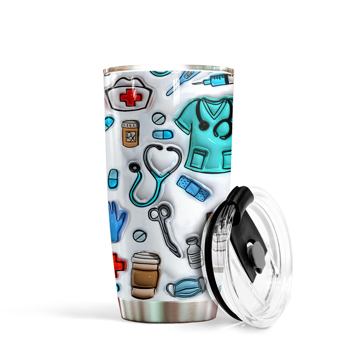 Nurse Custom Stanley Cup 40 oz 30 oz Tumbler With Handle
