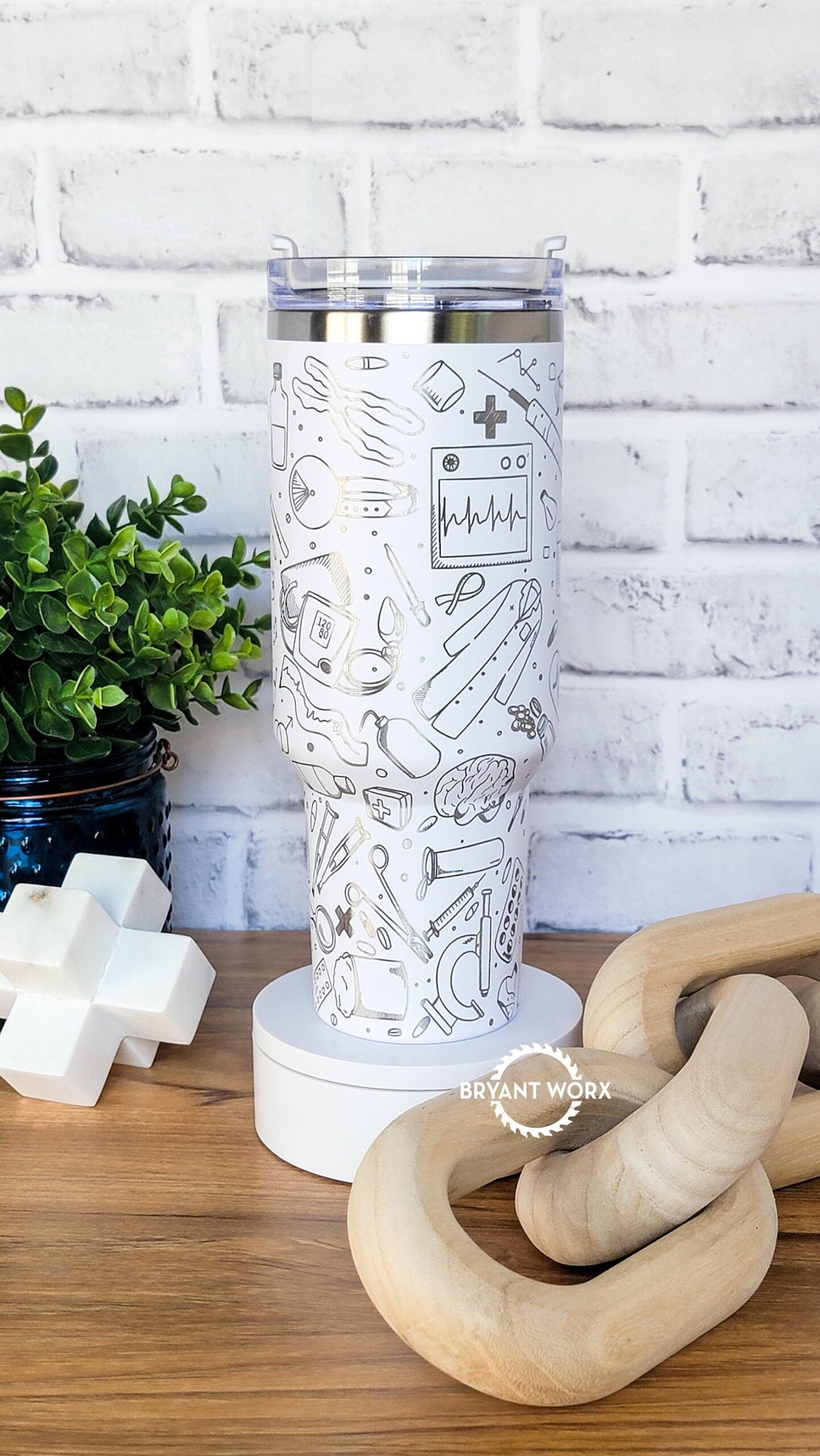 Nurse Life Custom Stanley Cup 40 oz 30 oz Tumbler With Handle