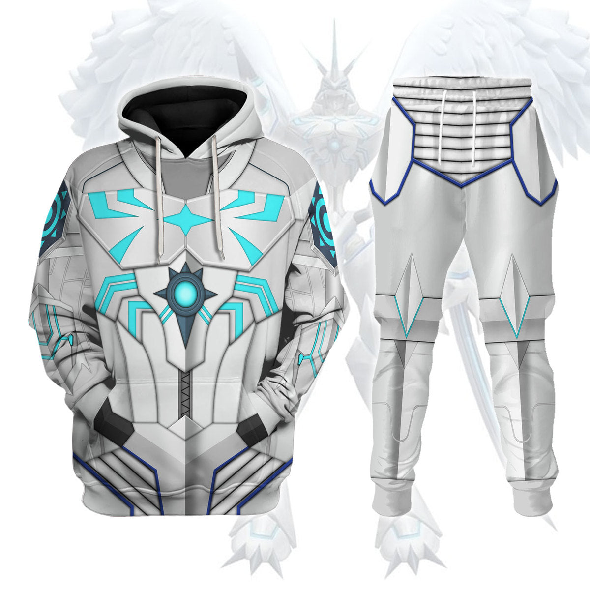Omnimon Merciful Mode Hoodie T-shirt Sweatpants Cosplay - Stormmerch Exclusive