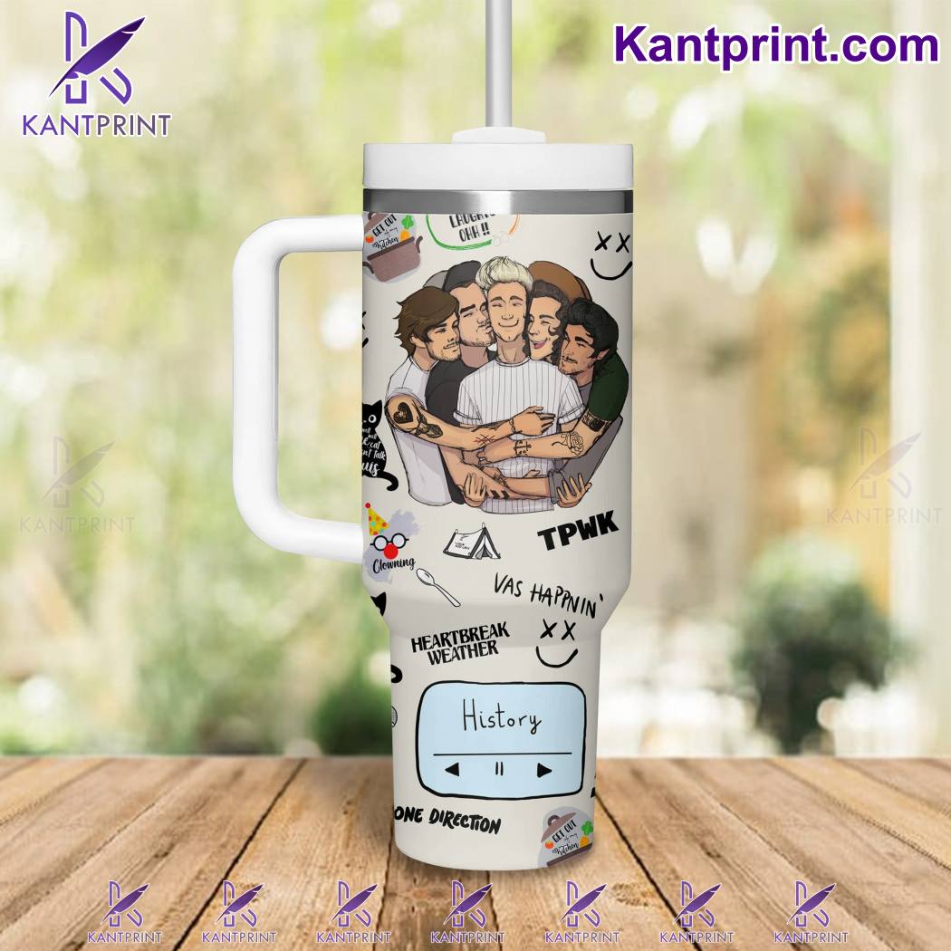 One Direction Music Custom Stanley Cup 40 oz 30 oz Tumbler With Handle