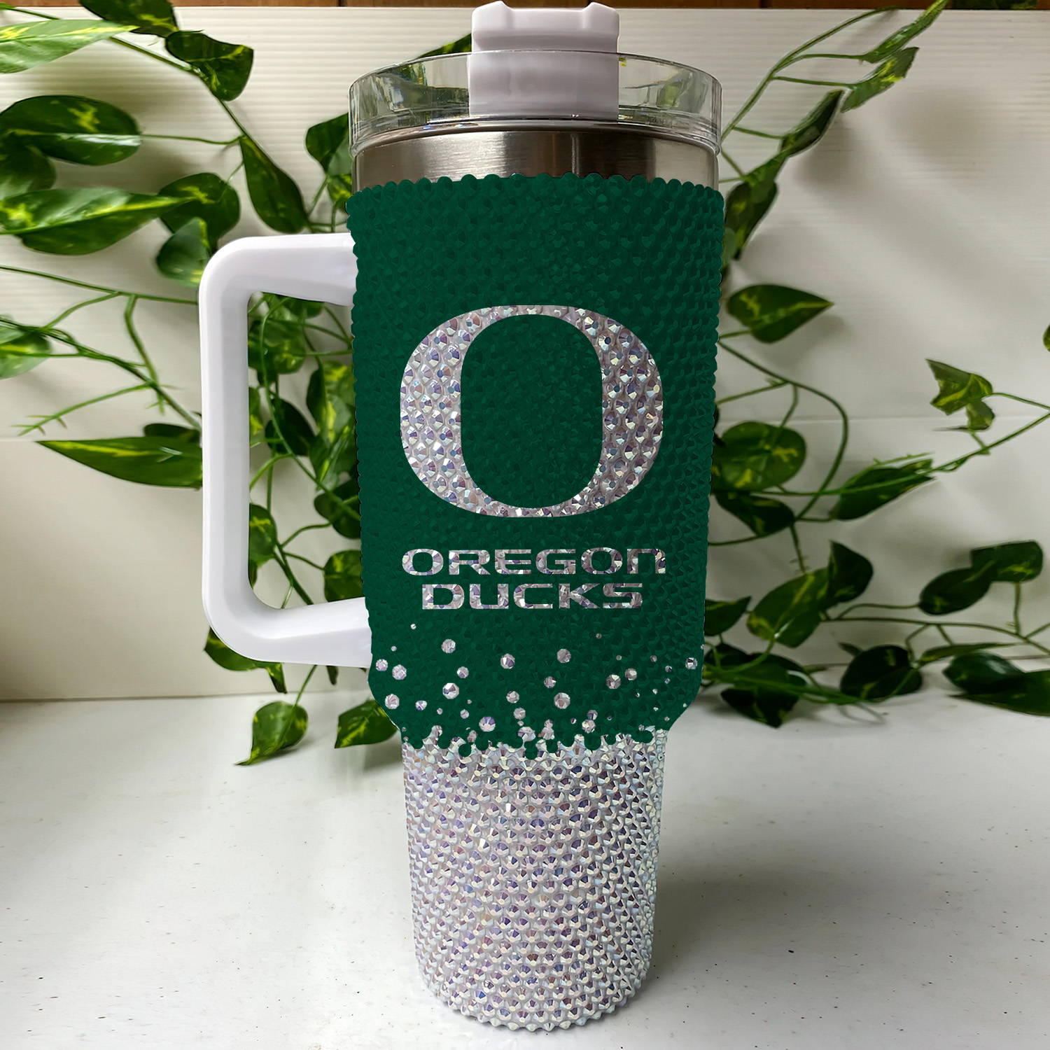 Oregon Ducks NCAA Custom Stanley Cup 40 oz 30 oz Tumbler With Handle