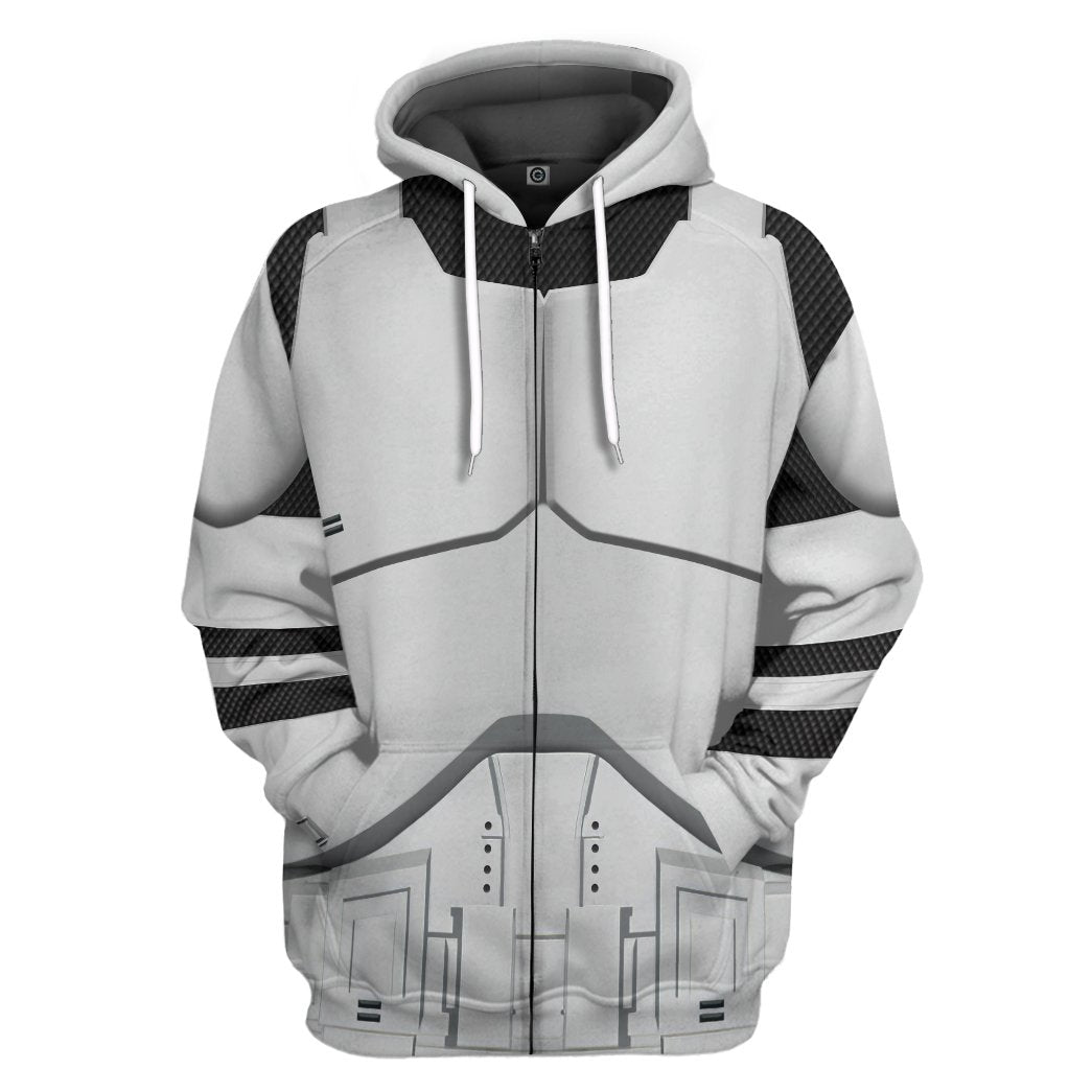 Phase 1 Clone Trooper Costume Hoodie Sweatshirt T-Shirt Sweatpants Tracksuit - Stormmerch Exclusive