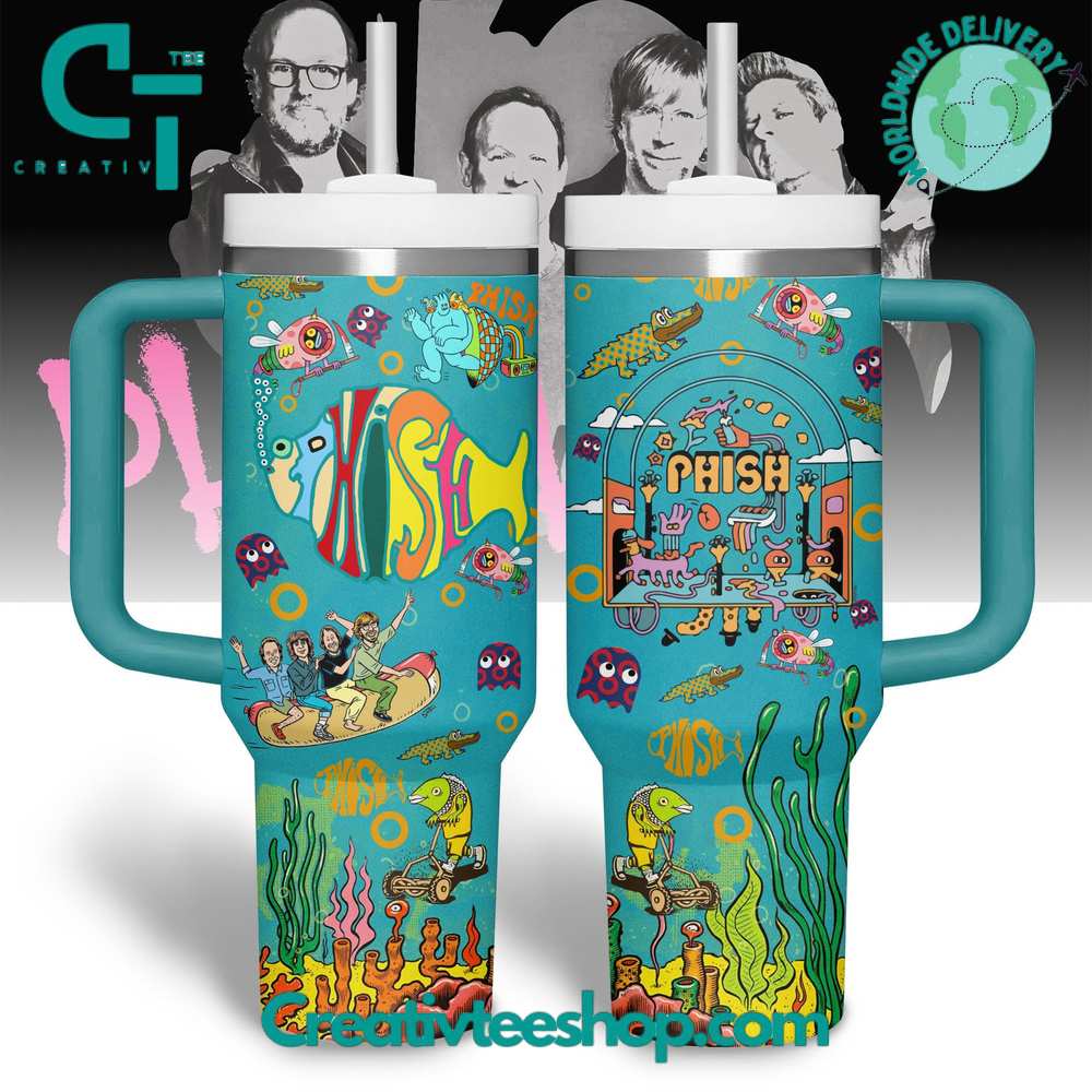 Phish Music Custom Stanley Cup 40 oz 30 oz Tumbler With Handle