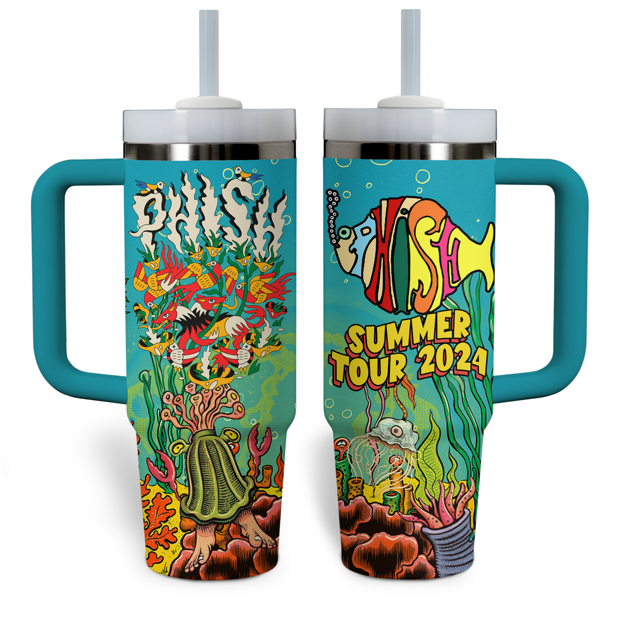 Phish Music Custom Stanley Cup 40 oz 30 oz Tumbler With Handle
