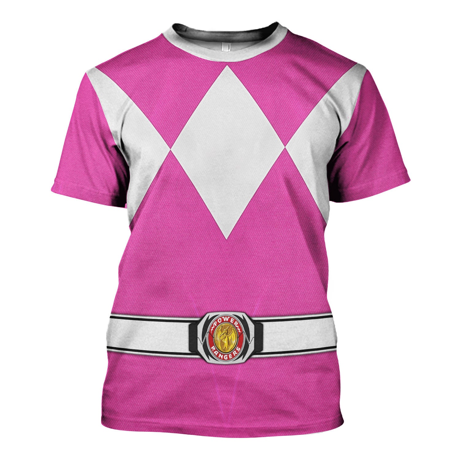 Pink Ranger Mighty Morphin Hoodies Sweatshirt T-shirt Hawaiian Tracksuit - Stormmerch Exclusive