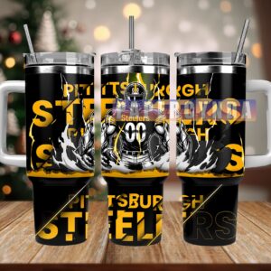 Pittsburgh Steelers Custom Stanley Cup 40 oz 30 oz Tumbler With Handle