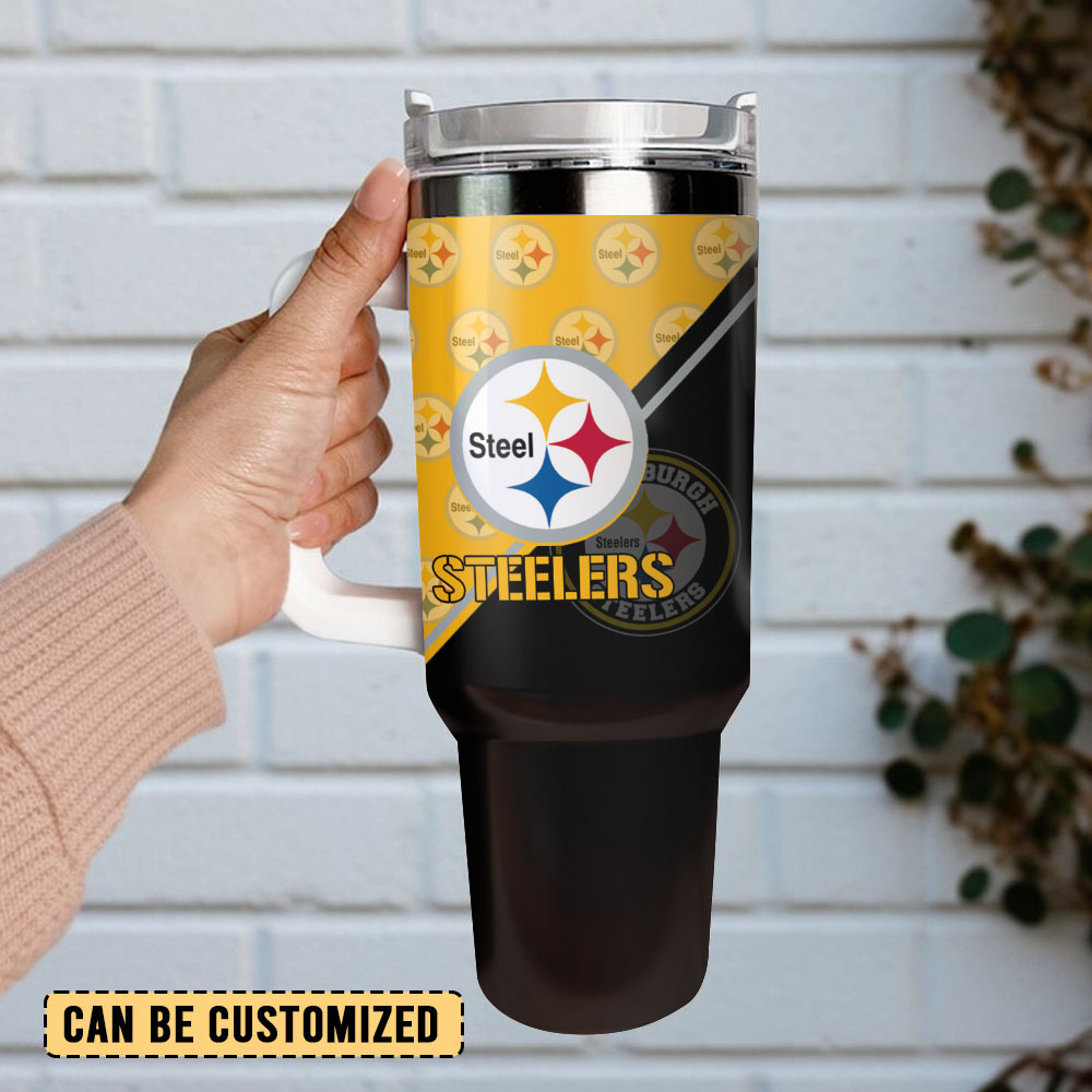 Pittsburgh Steelers Football NFL Sport Custom Stanley Cup 40 oz 30 oz Tumbler With Handle