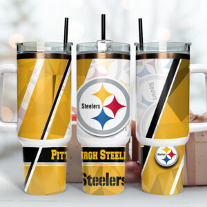 Pittsburgh Steelers NFL Custom Stanley Cup 40 oz 30 oz Tumbler With Handle