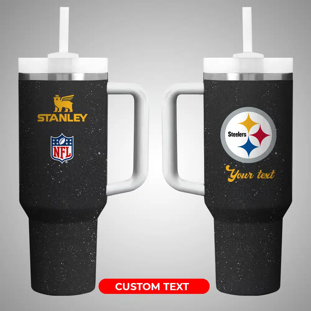 Pittsburgh Steelers NFL Custom Stanley Cup 40 oz 30 oz Tumbler With Handle