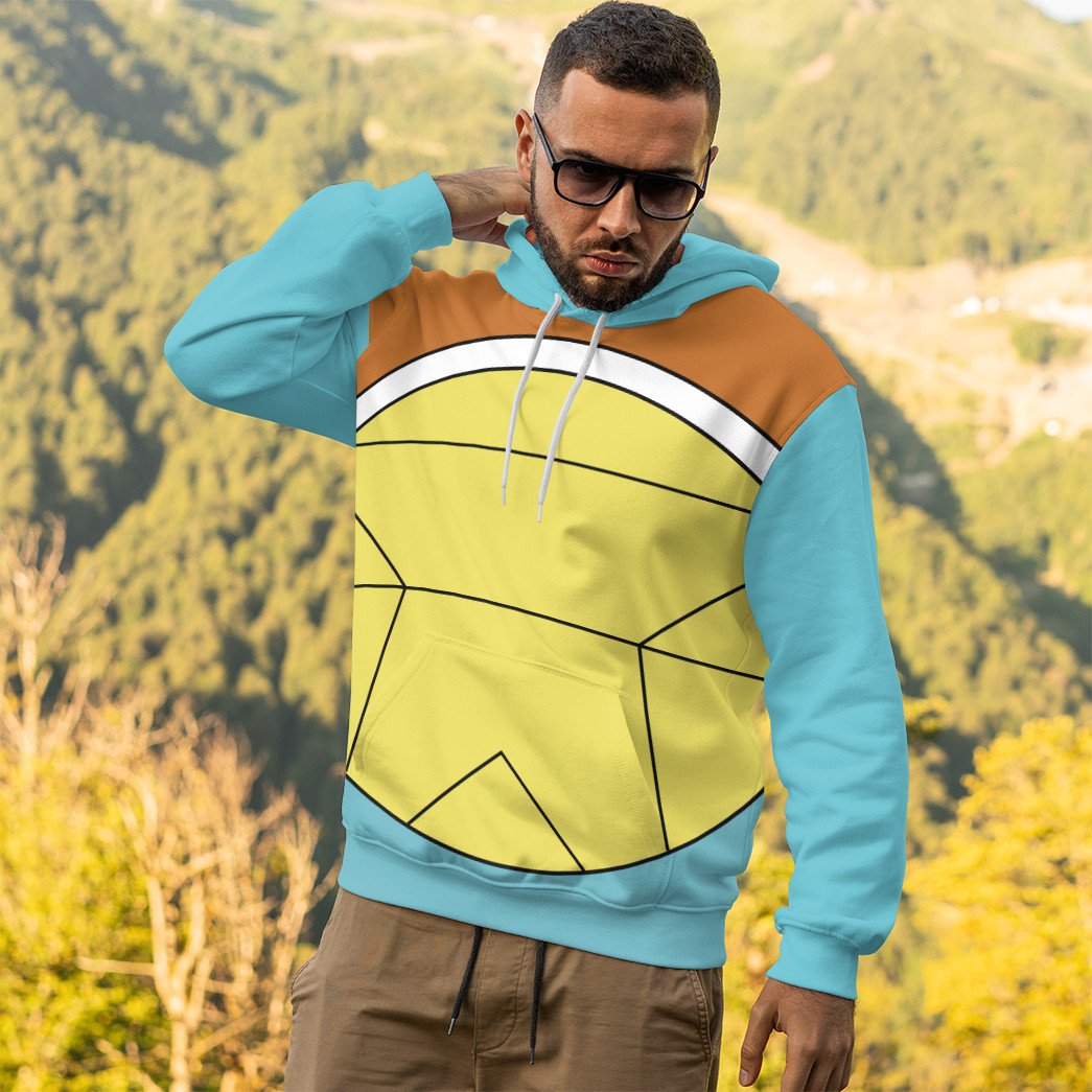 Pokemon Squirtle Cosplay Costume Hoodie Sweatshirt T-Shirt Sweatpants Tracksuit - Stormmerch Exclusive