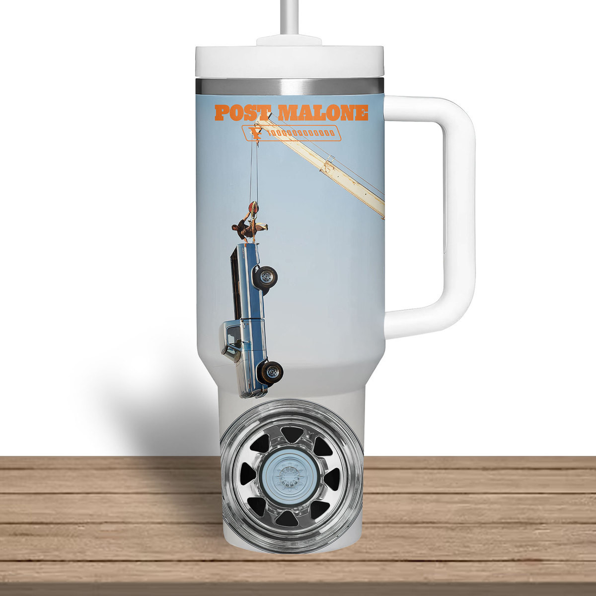 Post Malone Music Custom Stanley Cup 40 oz 30 oz Tumbler With Handle