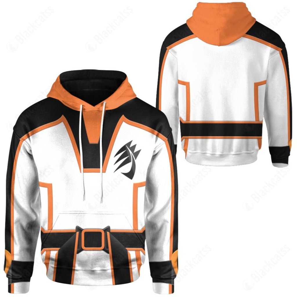 Power Ranger Jungle Fury Rhino Ranger Costume Hoodie Sweatshirt T-Shirt Sweatpants Tracksuit - Stormmerch Exclusive