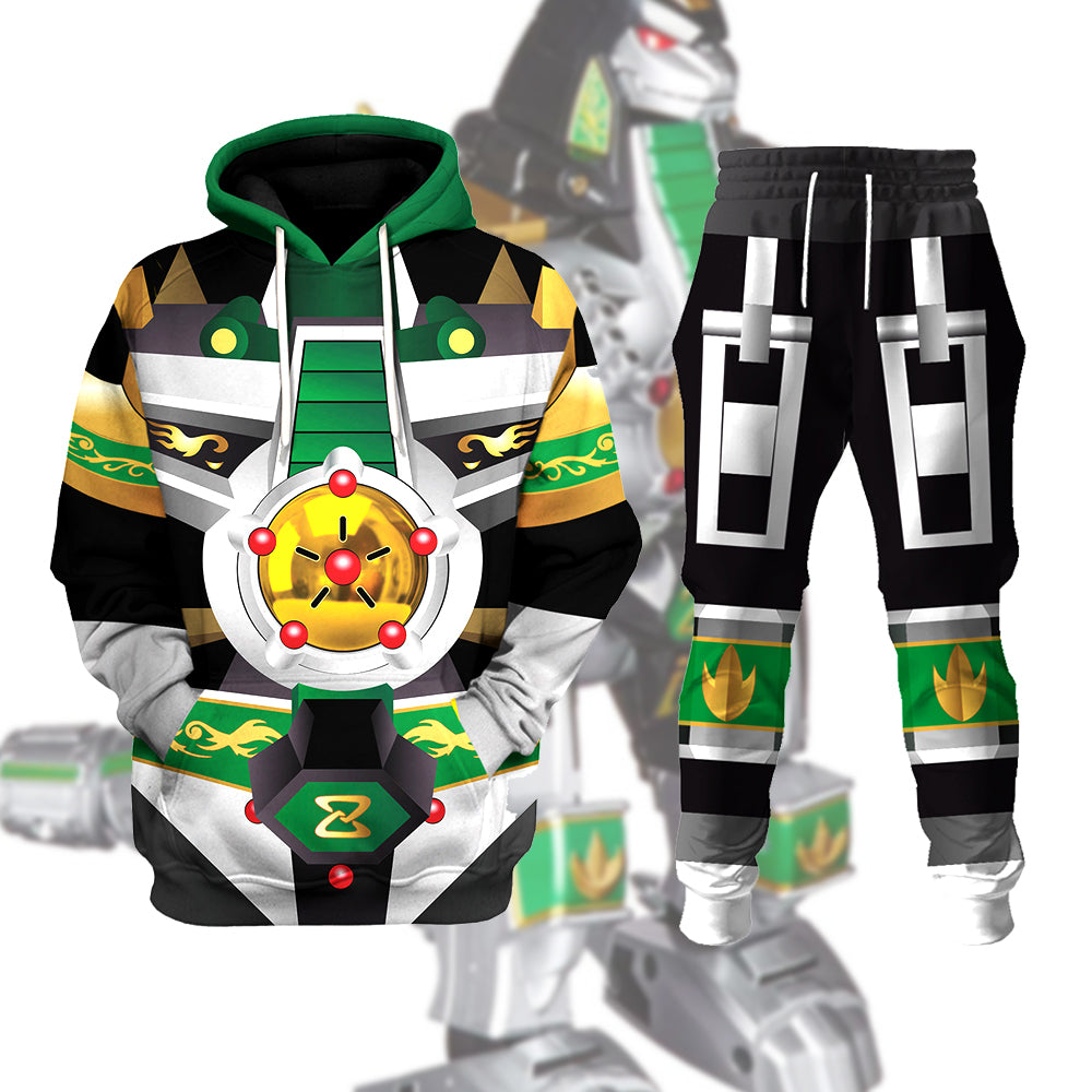 Power Ranger Legacy Green Dragonzord - Stormmerch Exclusive
