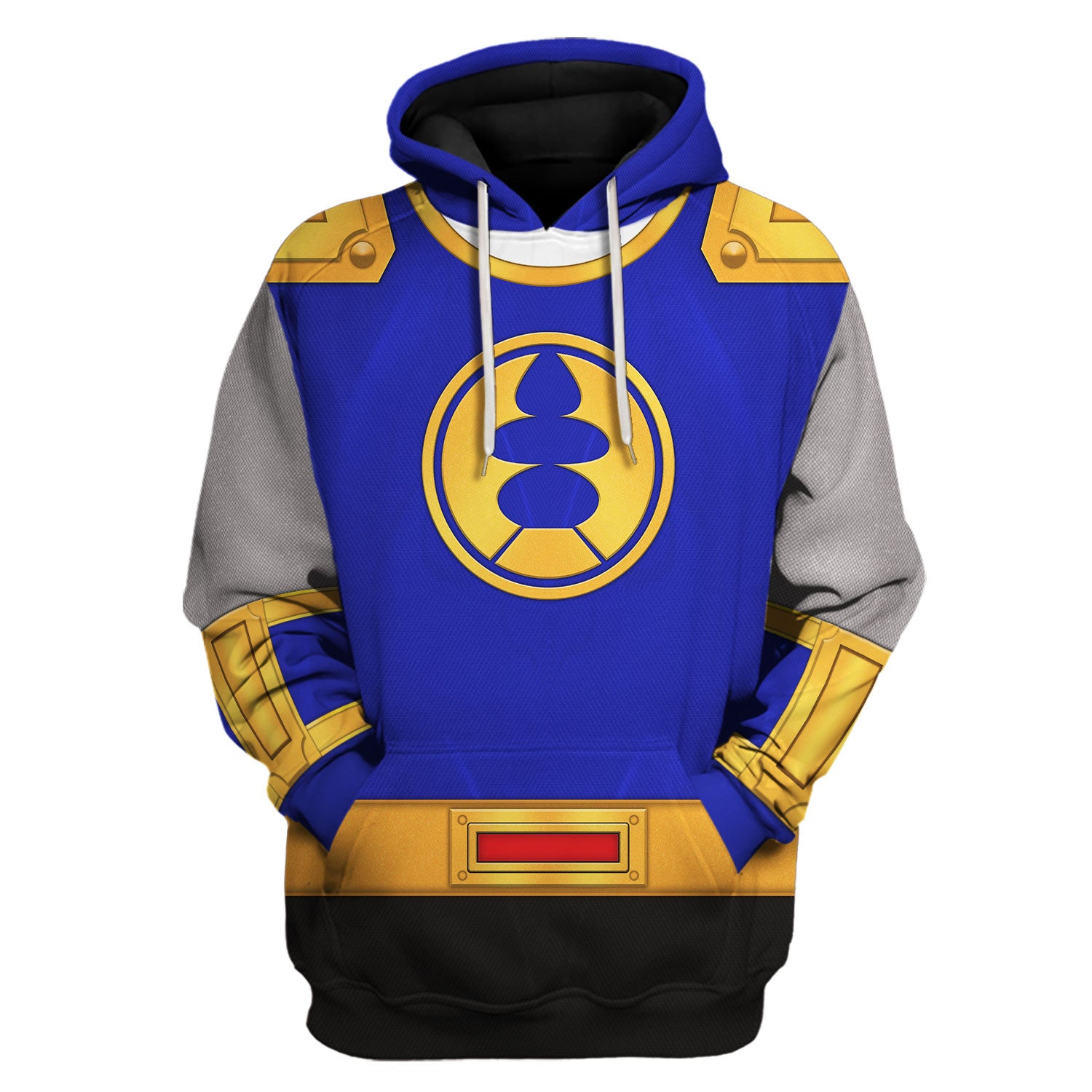 Power Rangers Ninja Storm Navy Thunder Ranger Hoodies Sweatshirt T-shirt Hawaiian Tracksuit - Stormmerch Exclusive