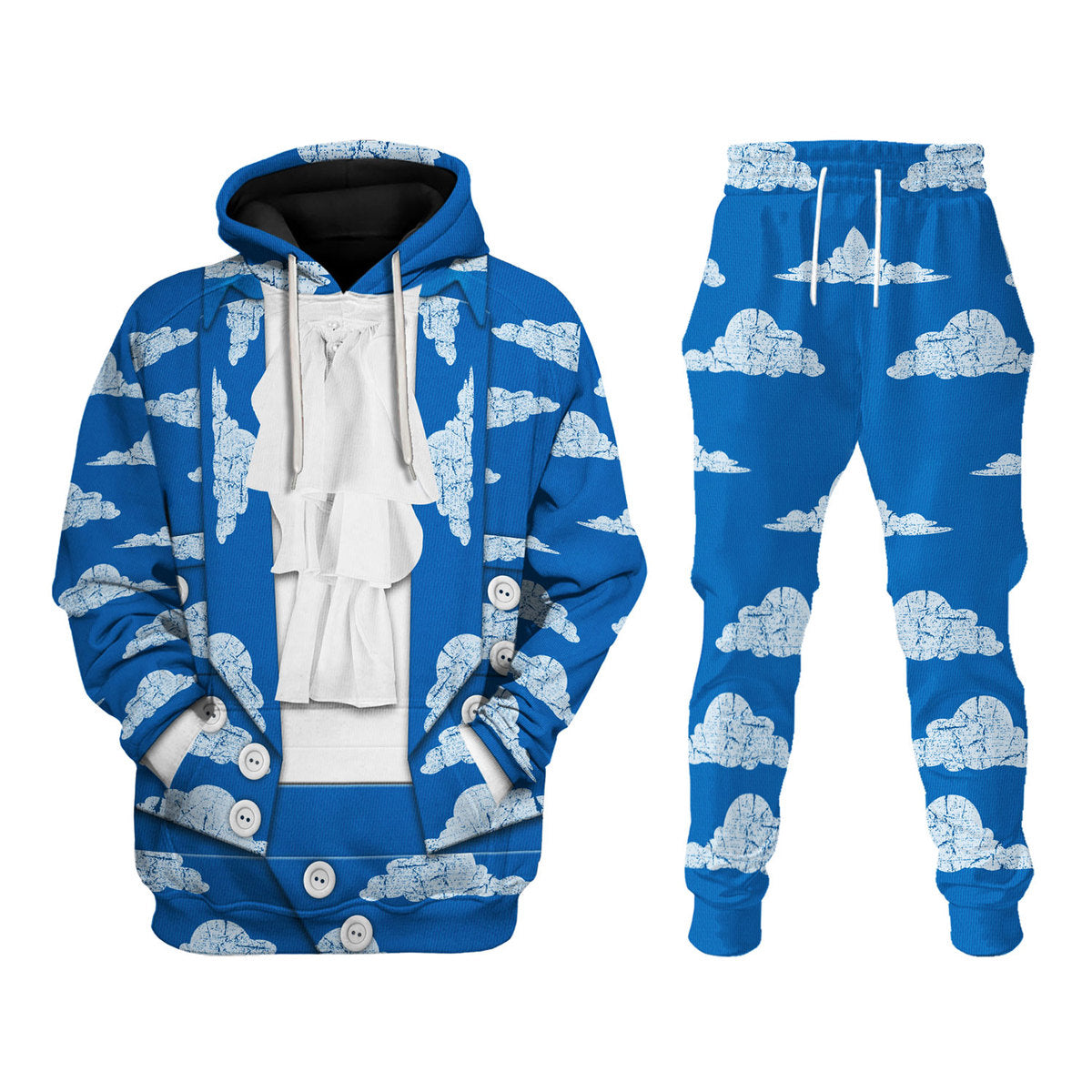 Prince Cloud Suit All-Over Print Unisex Pullover Hoodie, Sweatshirt, T-Shirt - Stormmerch Exclusive