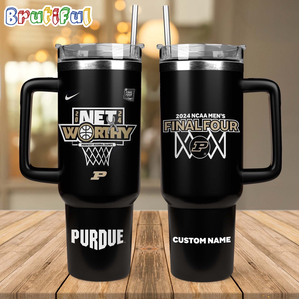 Purdue Boilermakers NCAA Sports Custom Stanley Cup 40 oz 30 oz Tumbler With Handle