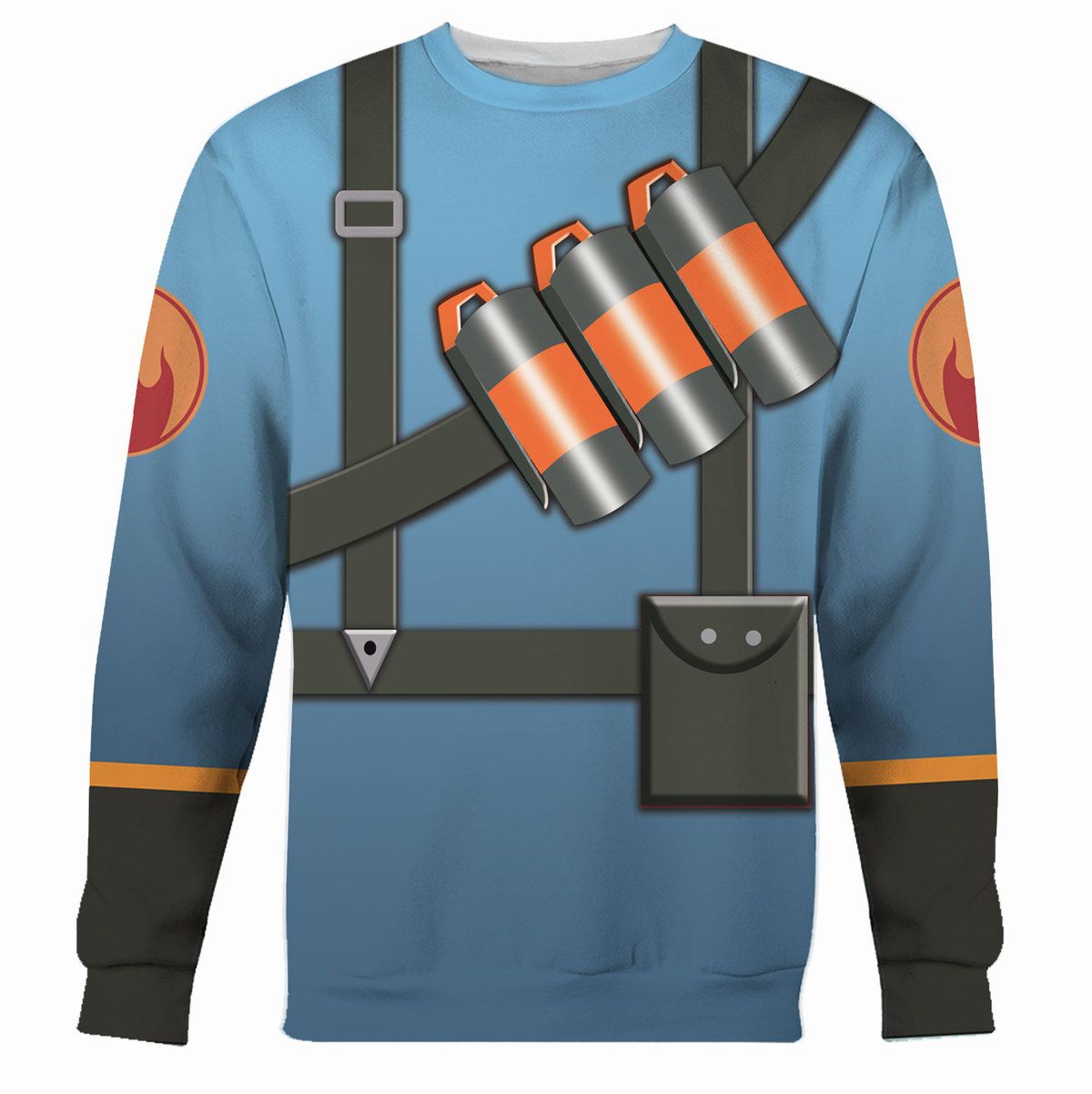 Pyro Blue Team TF2 - Stormmerch Exclusive