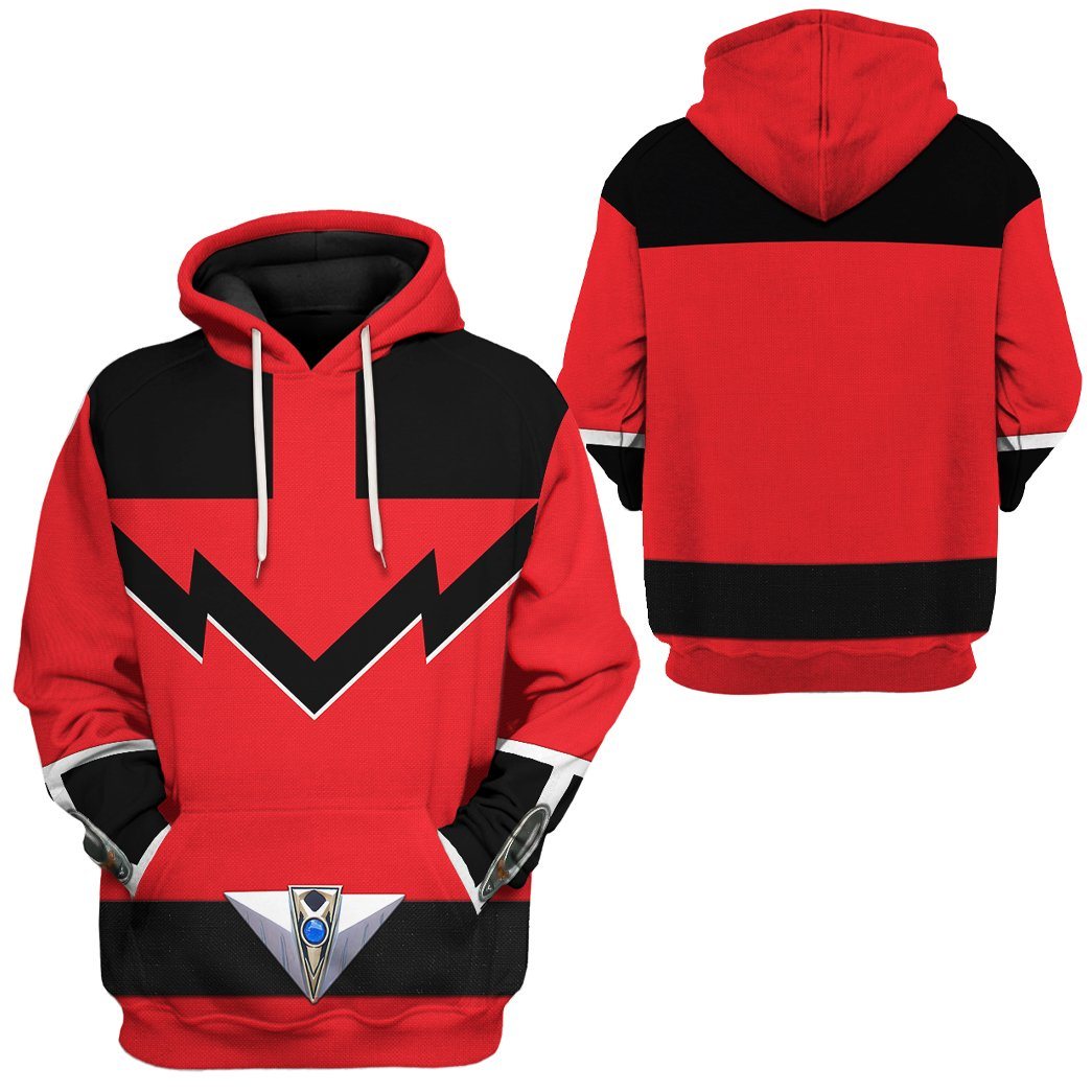 Quantum Power Rangers Time Force Costume Hoodie Sweatshirt T-Shirt Sweatpants Tracksuit - Stormmerch Exclusive